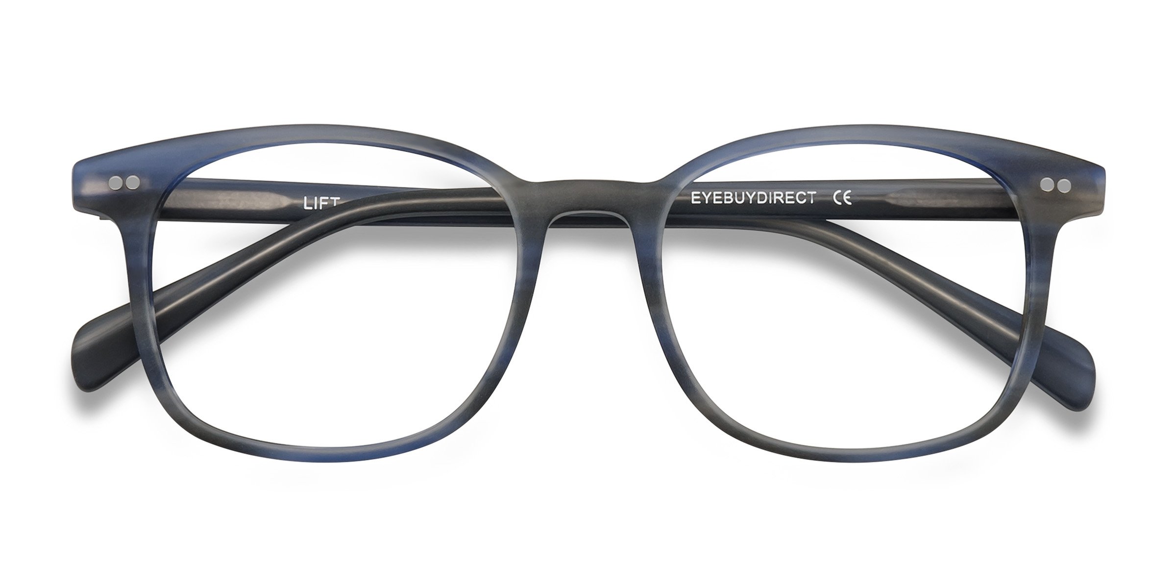 Blue Striped Lift -  Acétate Lunettes de vue