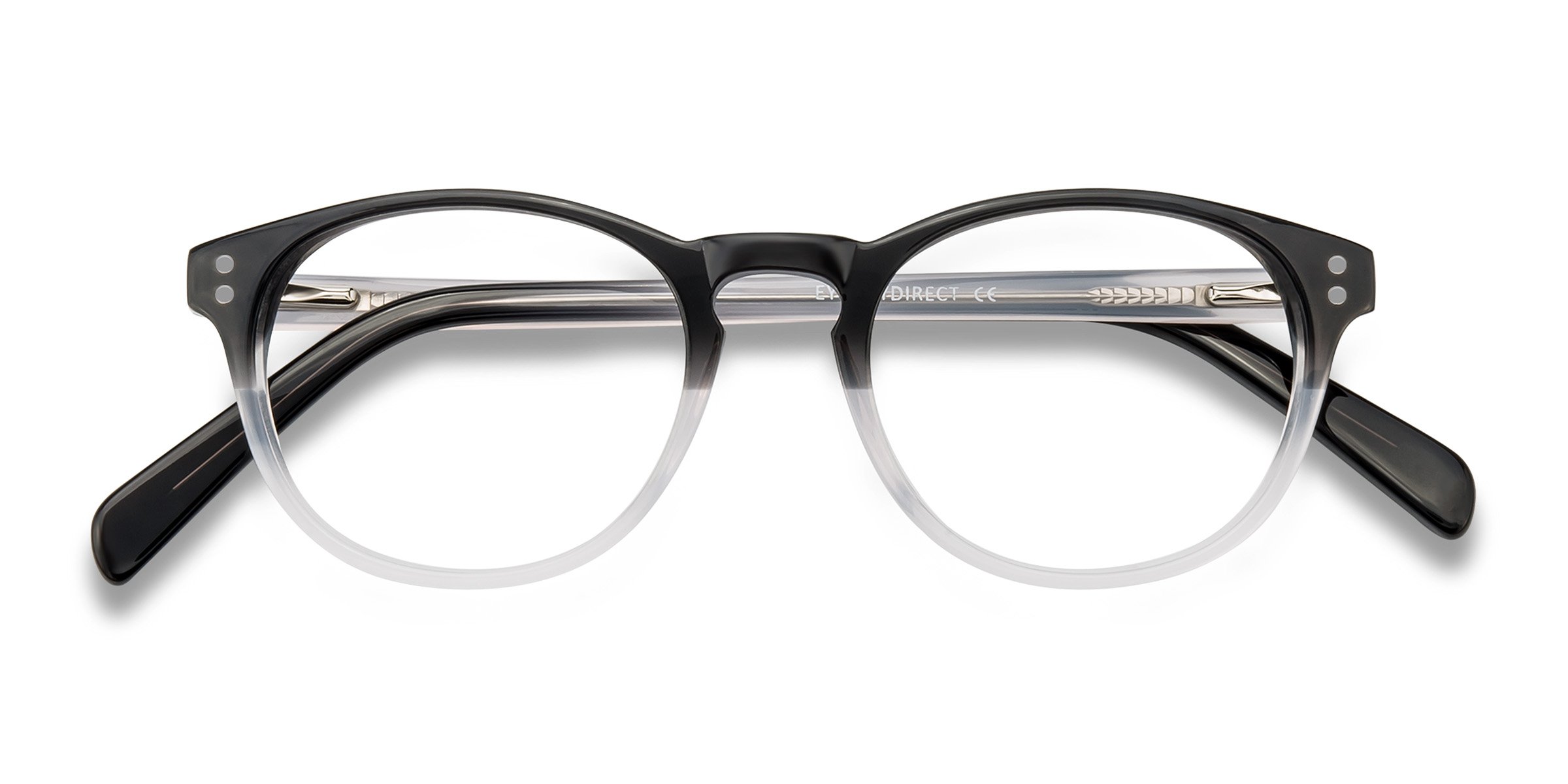 Clear Black Split -  Acétate Lunettes de vue