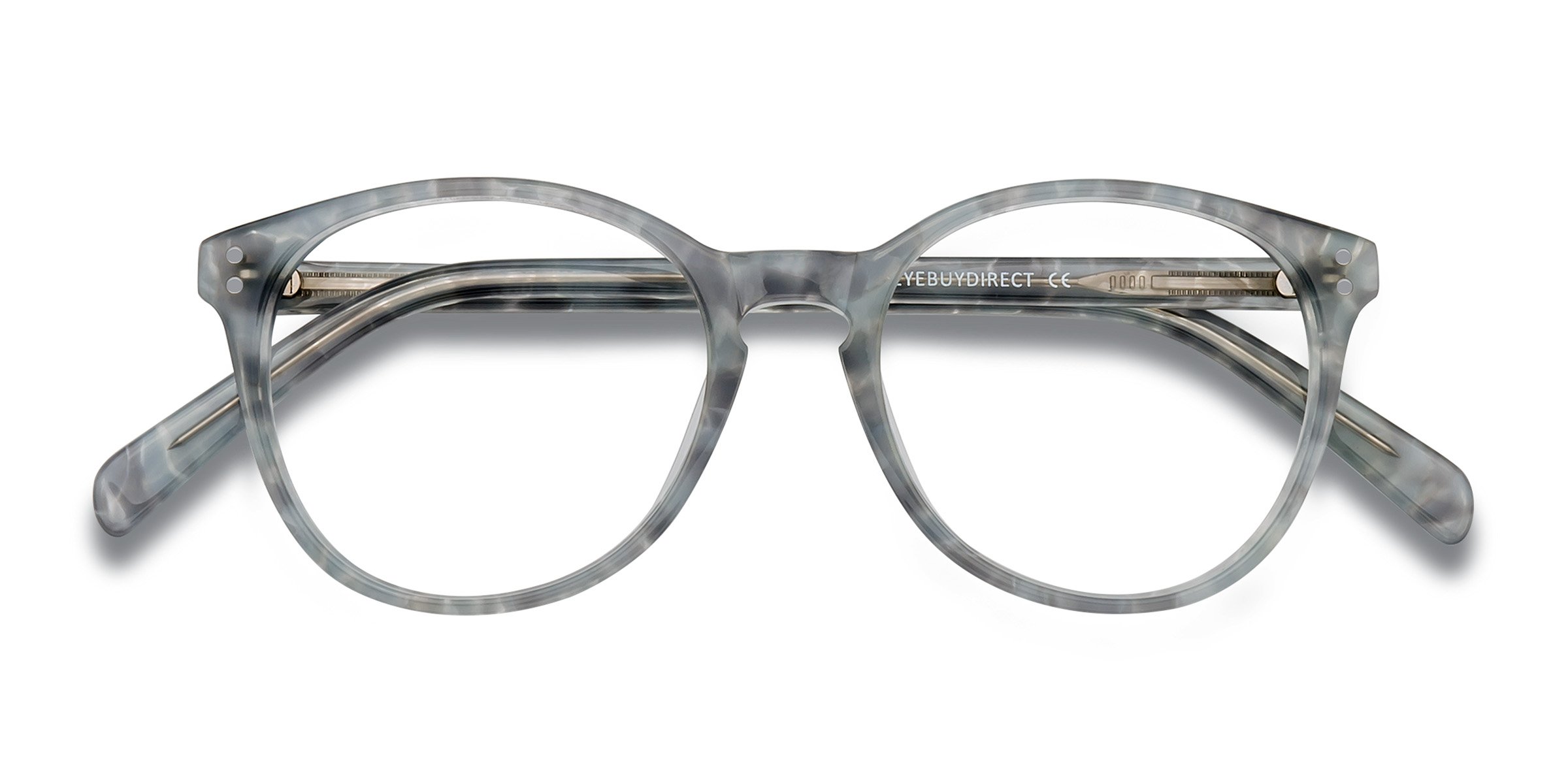 Gray Floral Pride -  Acétate Lunettes de vue
