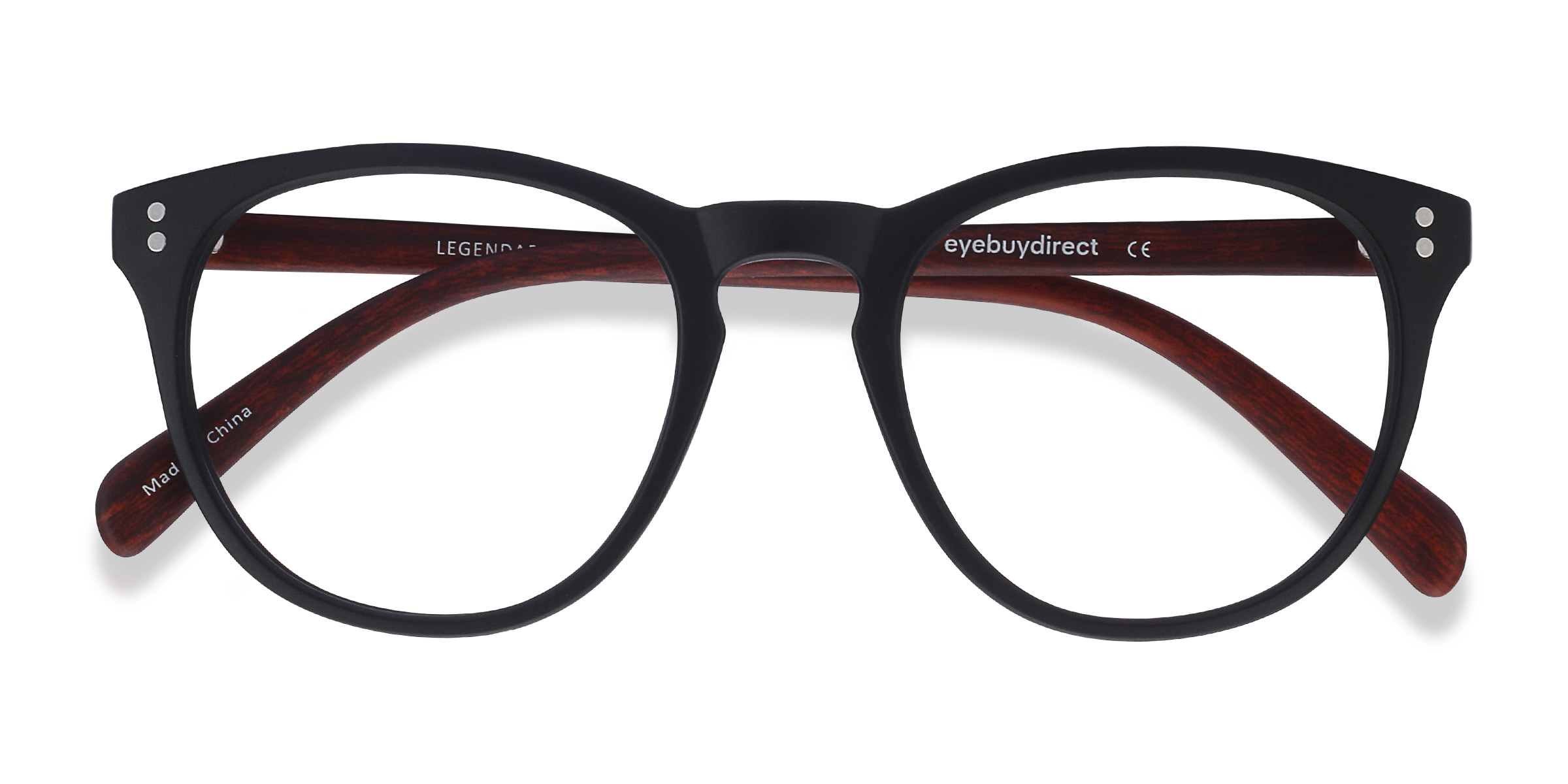 Black & Brown Legendary -  Plastique Lunettes de vue
