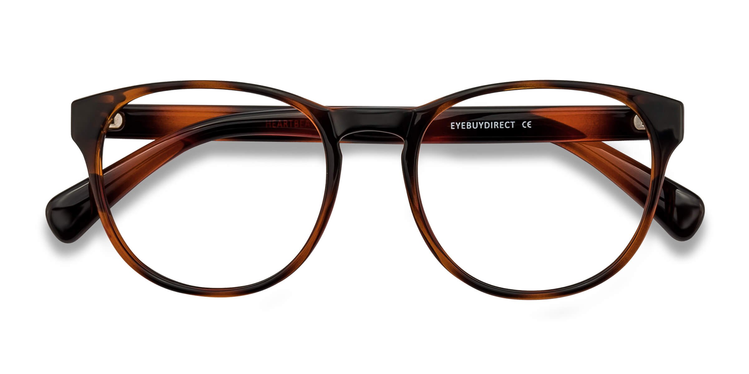 Brun Heartbeat -  Plastique Lunettes de vue