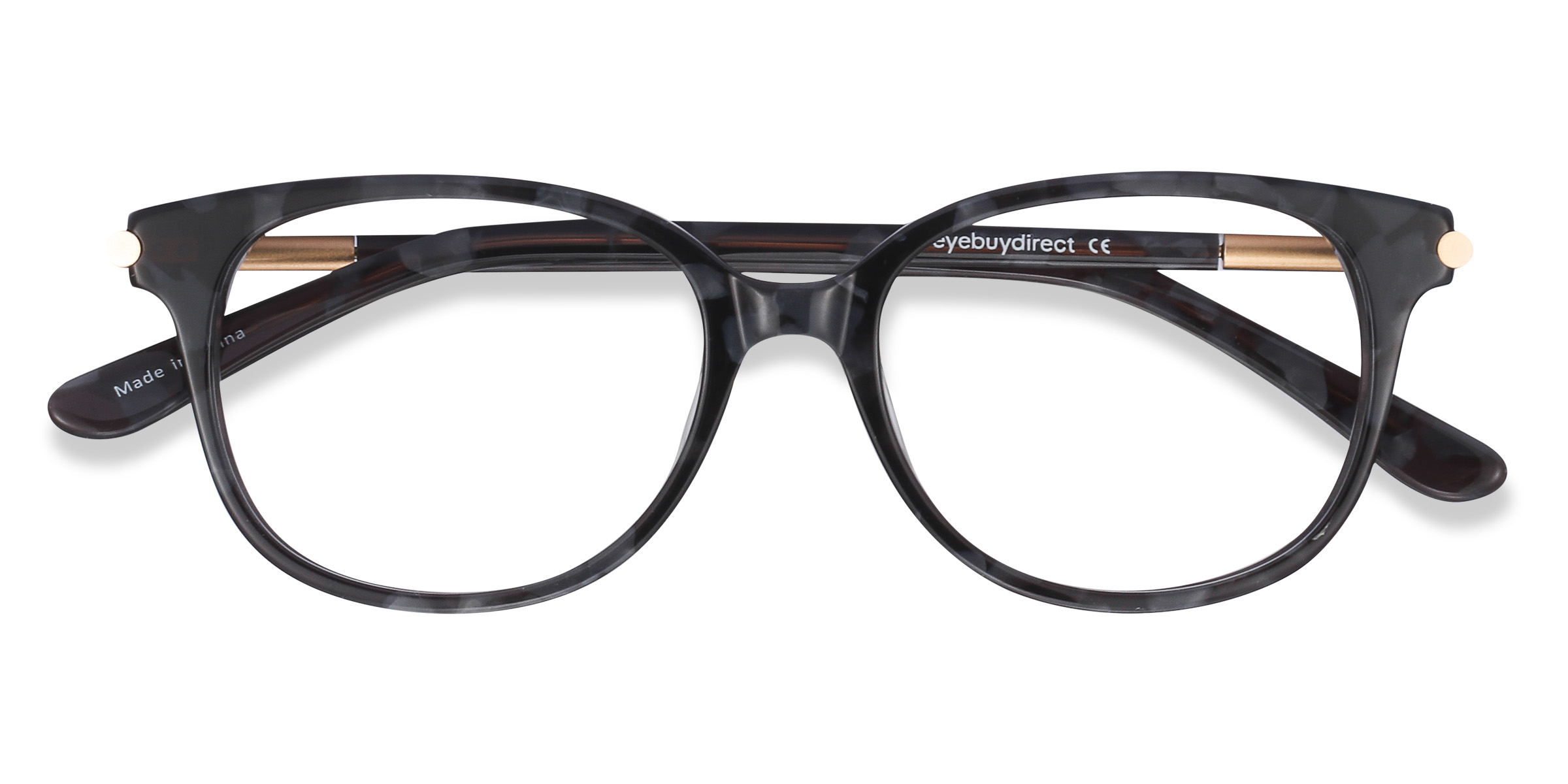 Gray Floral Jasmine -  Acétate Lunettes de vue