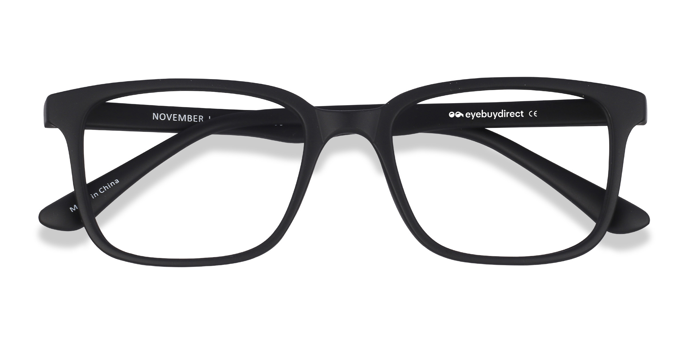 Matte Black November -  Plastic Eyeglasses