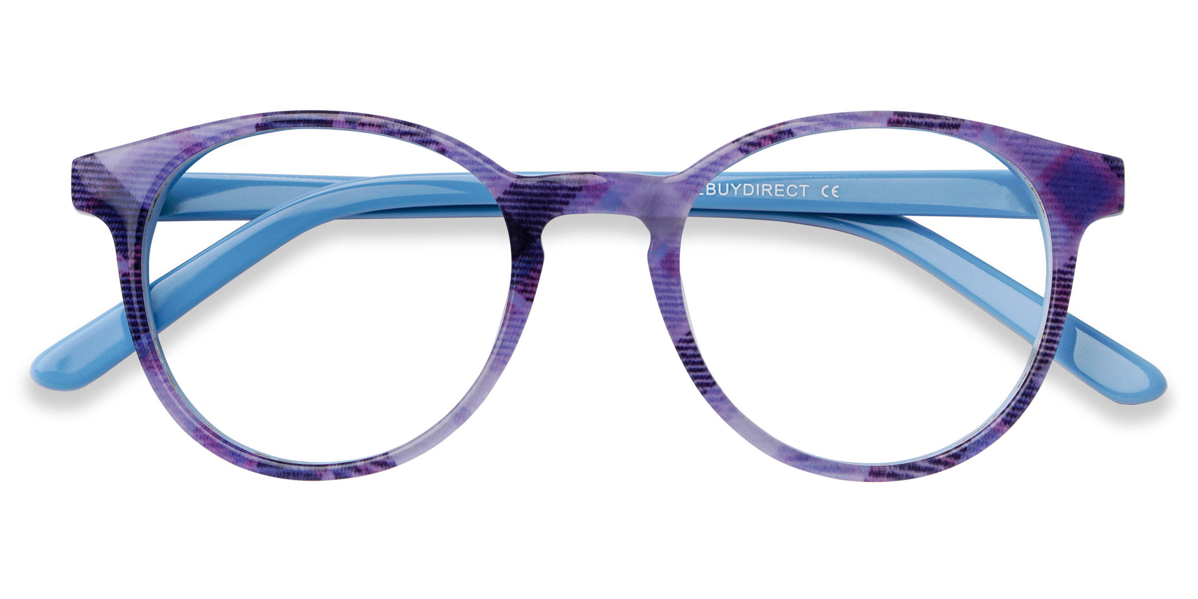 Purple Striped Lariat -  Acétate Lunettes de vue