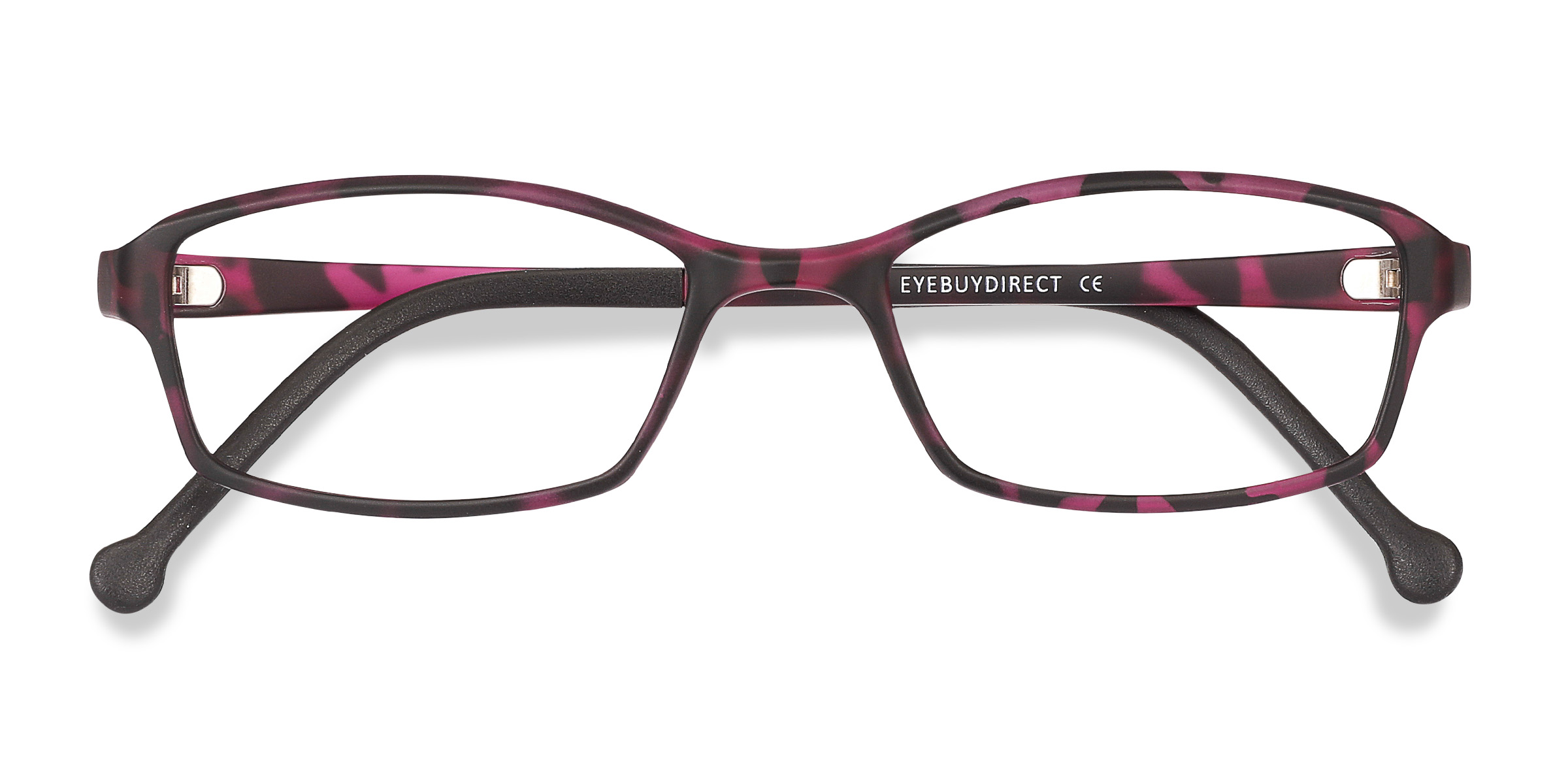 Tortoise Purple Glitch -  Plastique Lunettes de vue