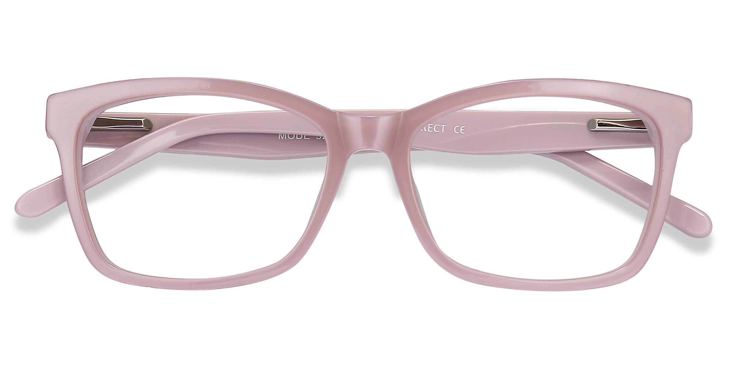 Matte Pink Mode -  Acétate Lunettes de vue