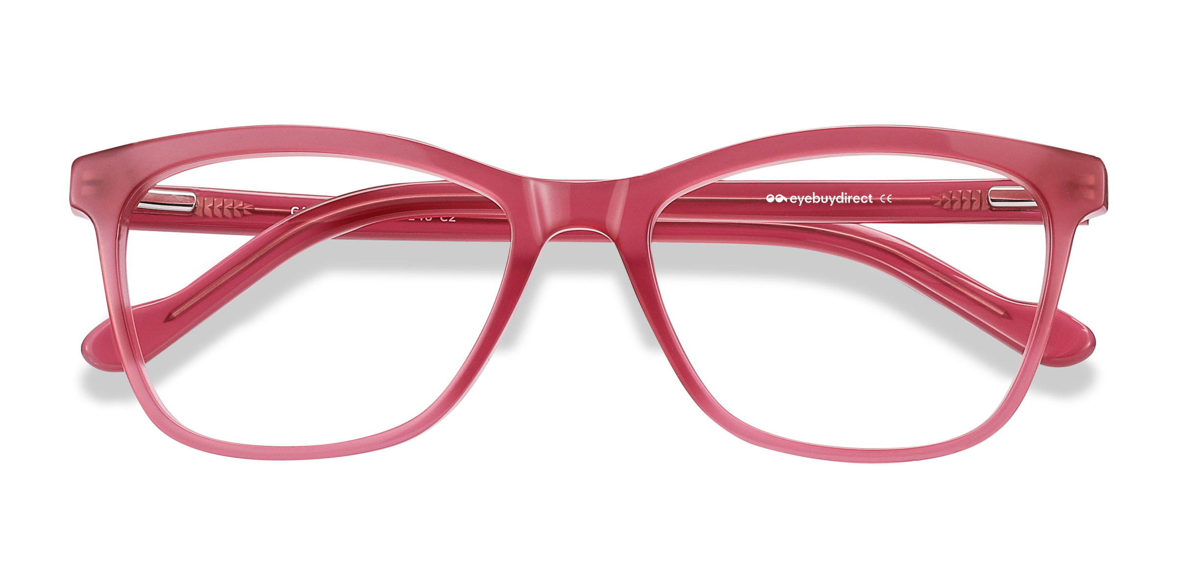 Clear Raspberry Cannes -  Acétate Lunettes de vue