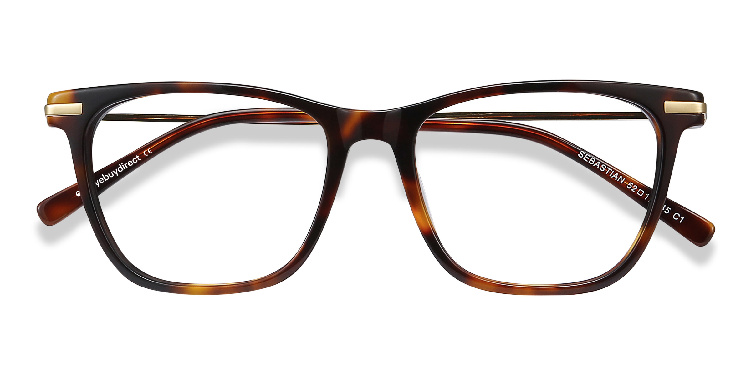 Tortoise Sebastian -  Acetate-metal Eyeglasses