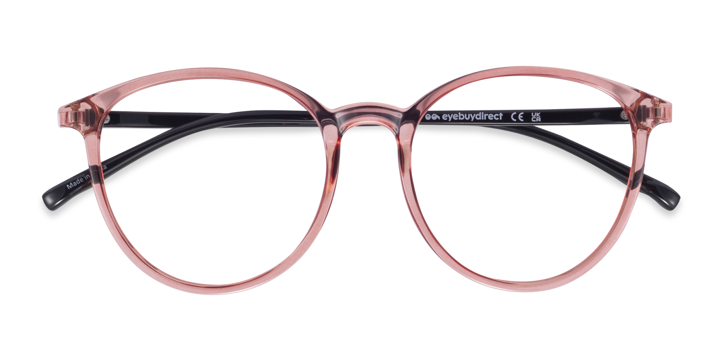 Clear Pink Macaron -  Plastique Lunettes de vue