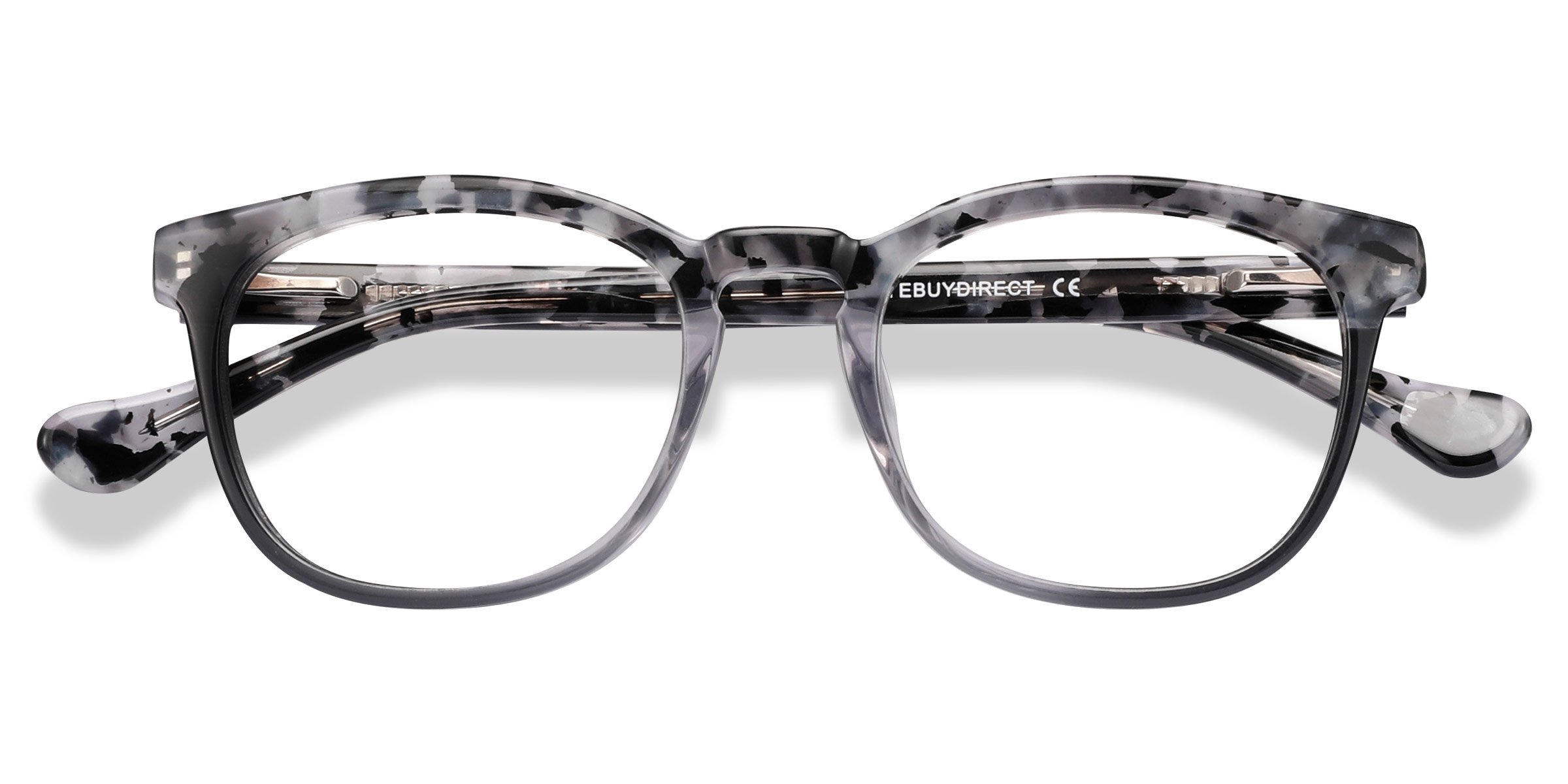 Gray Floral Keen -  Acétate Lunettes de vue
