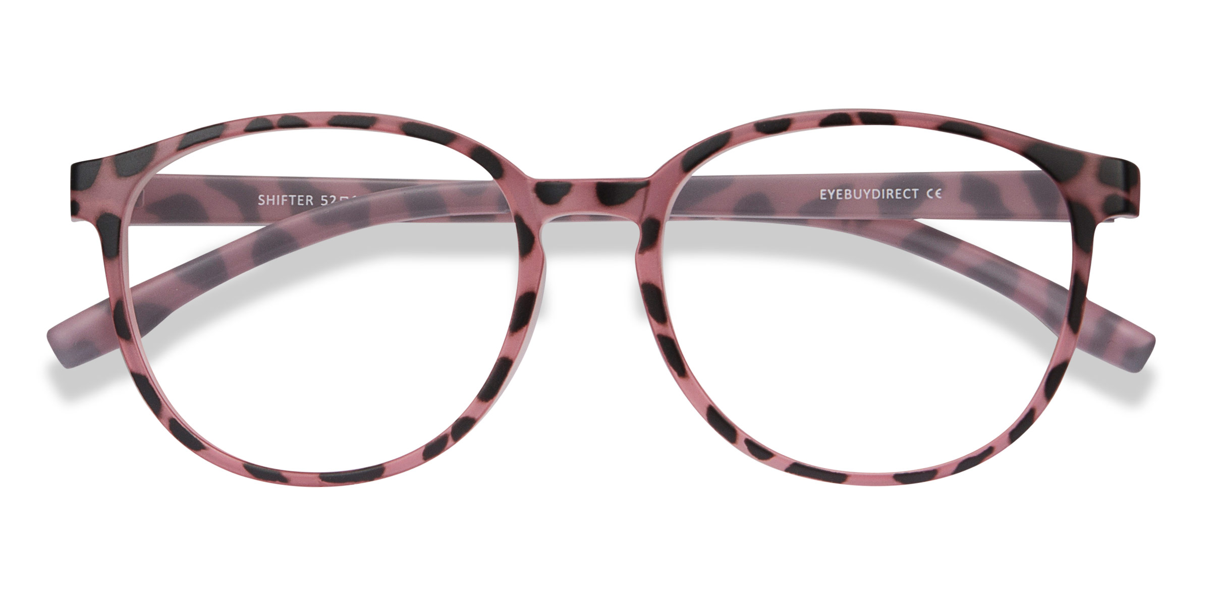 Pink Tortoise Shifter -  Plastique Lunettes de vue