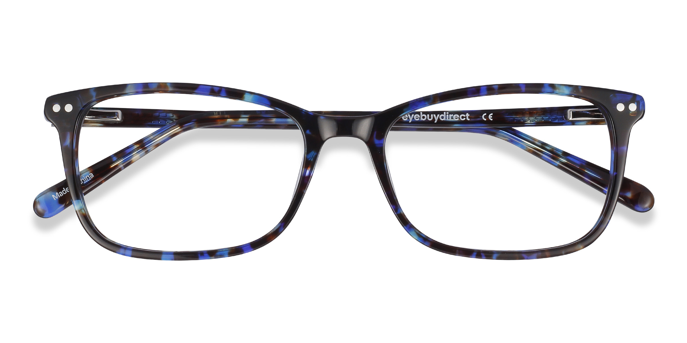 Blue Floral Alette -  Acetate Eyeglasses