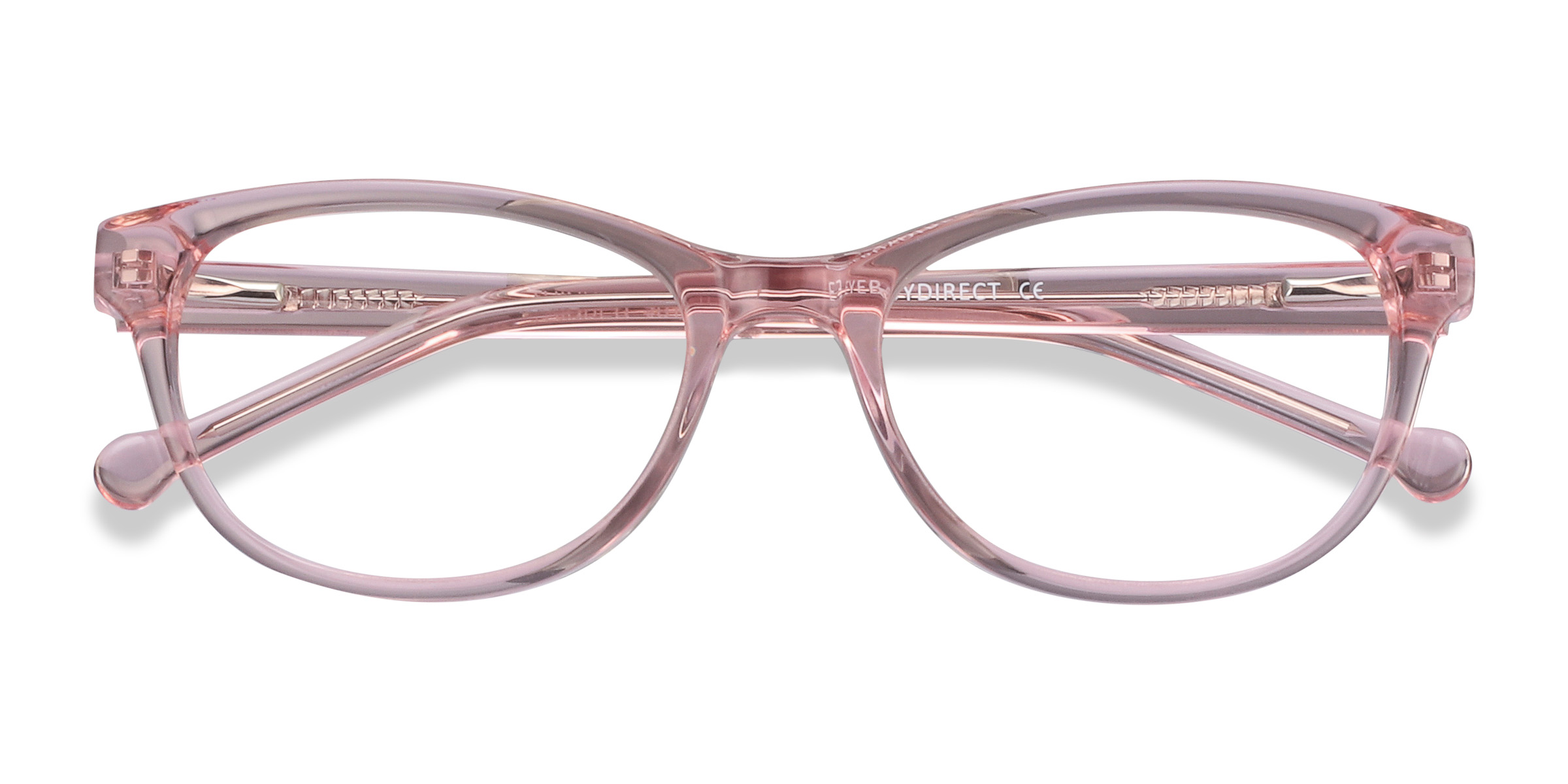 Clear Pink Thinker -  Acétate Lunettes de vue