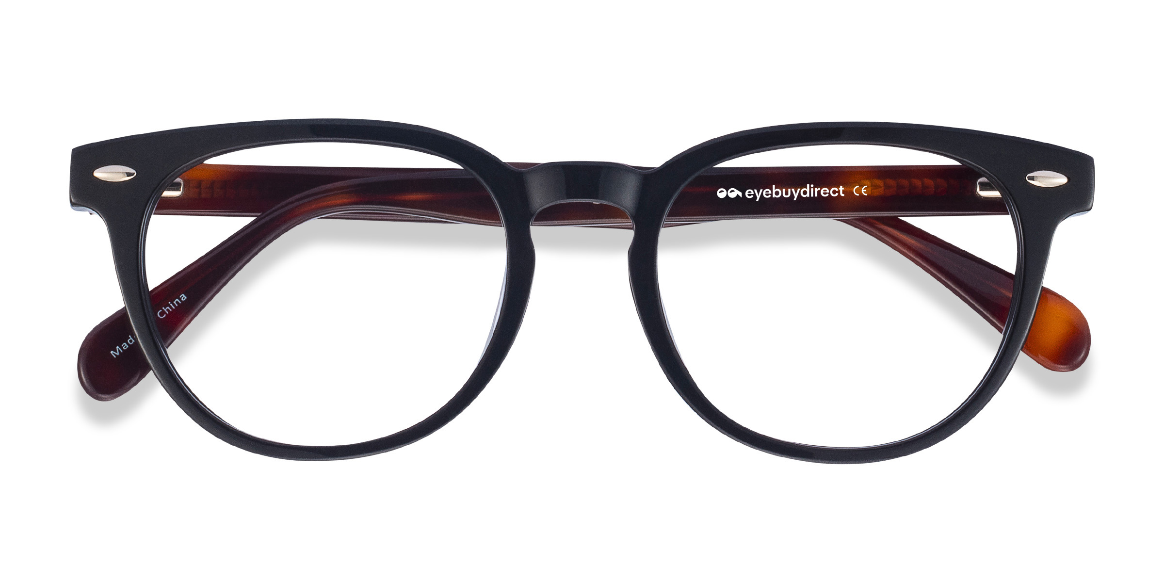 Black Maeby -  Acetate Eyeglasses