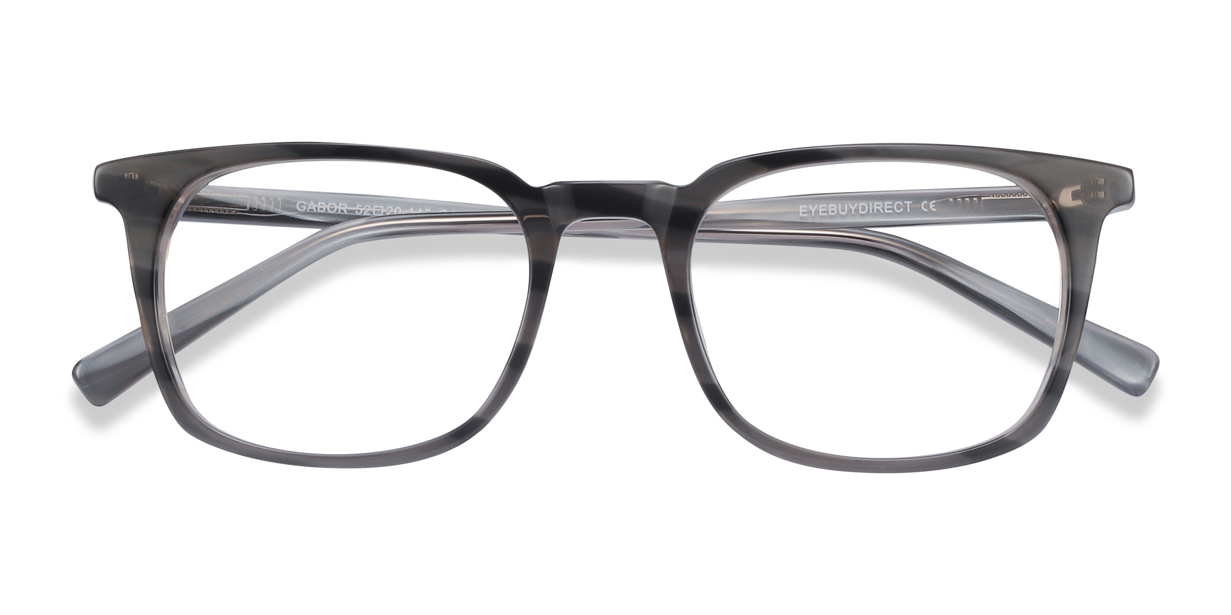Gray Striped Gabor -  Acétate Lunettes de vue