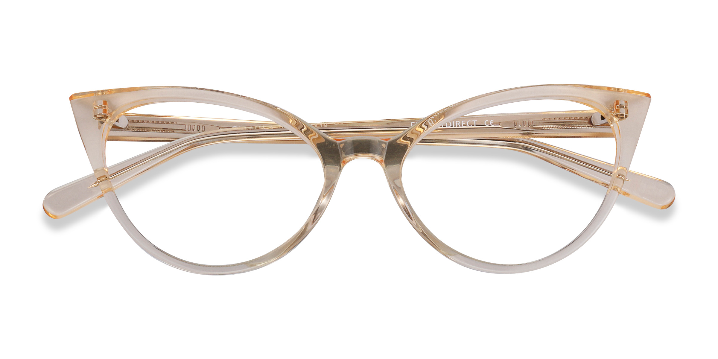 Clear Yellow Quartet -  Acetate Eyeglasses