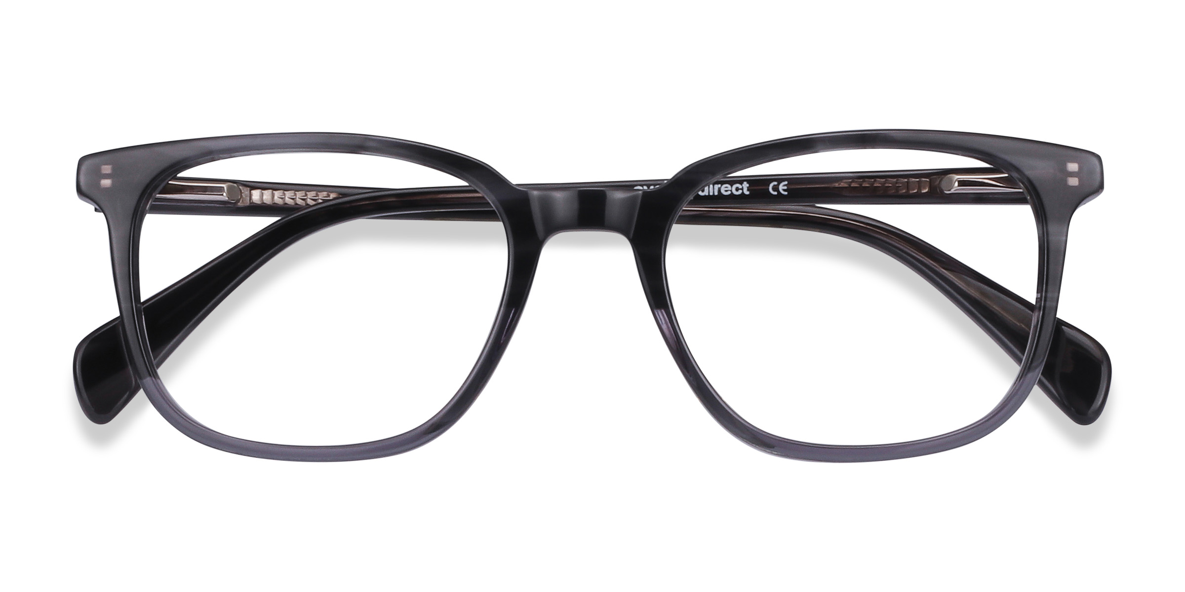 Gray Striped Howie -  Acétate Lunettes de vue