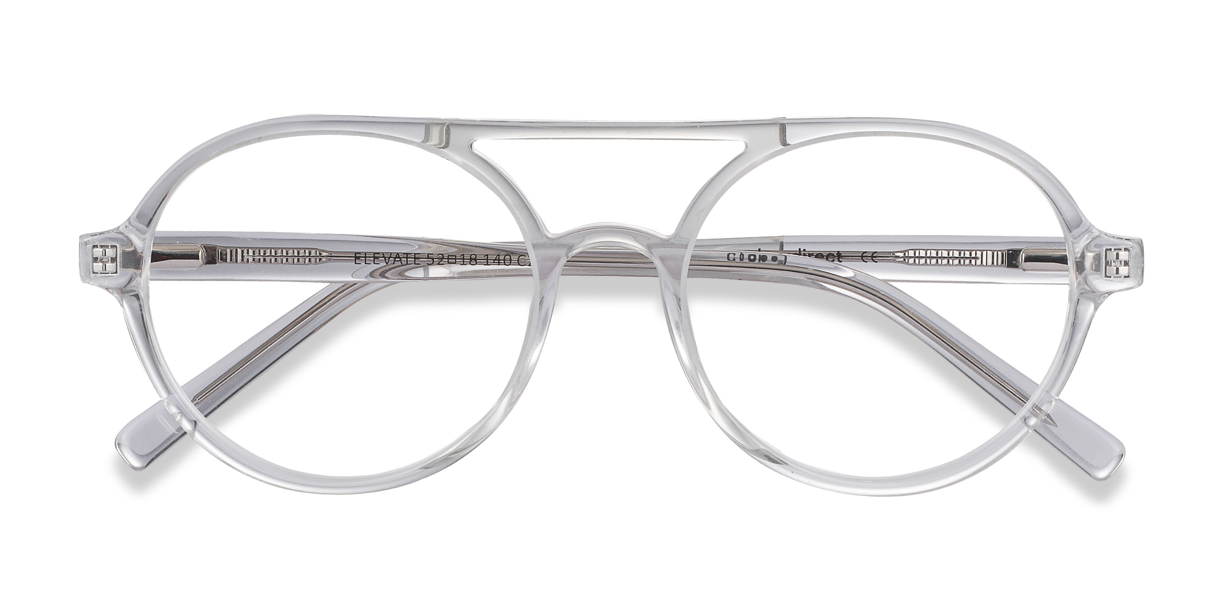 Clear Elevate -  Acetate Eyeglasses