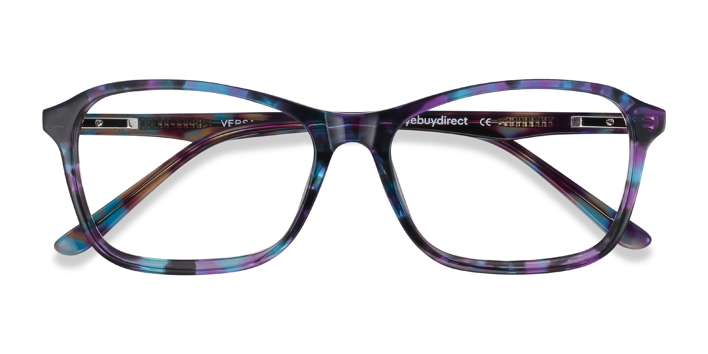 Purple Floral Versa -  Acétate Lunettes de vue