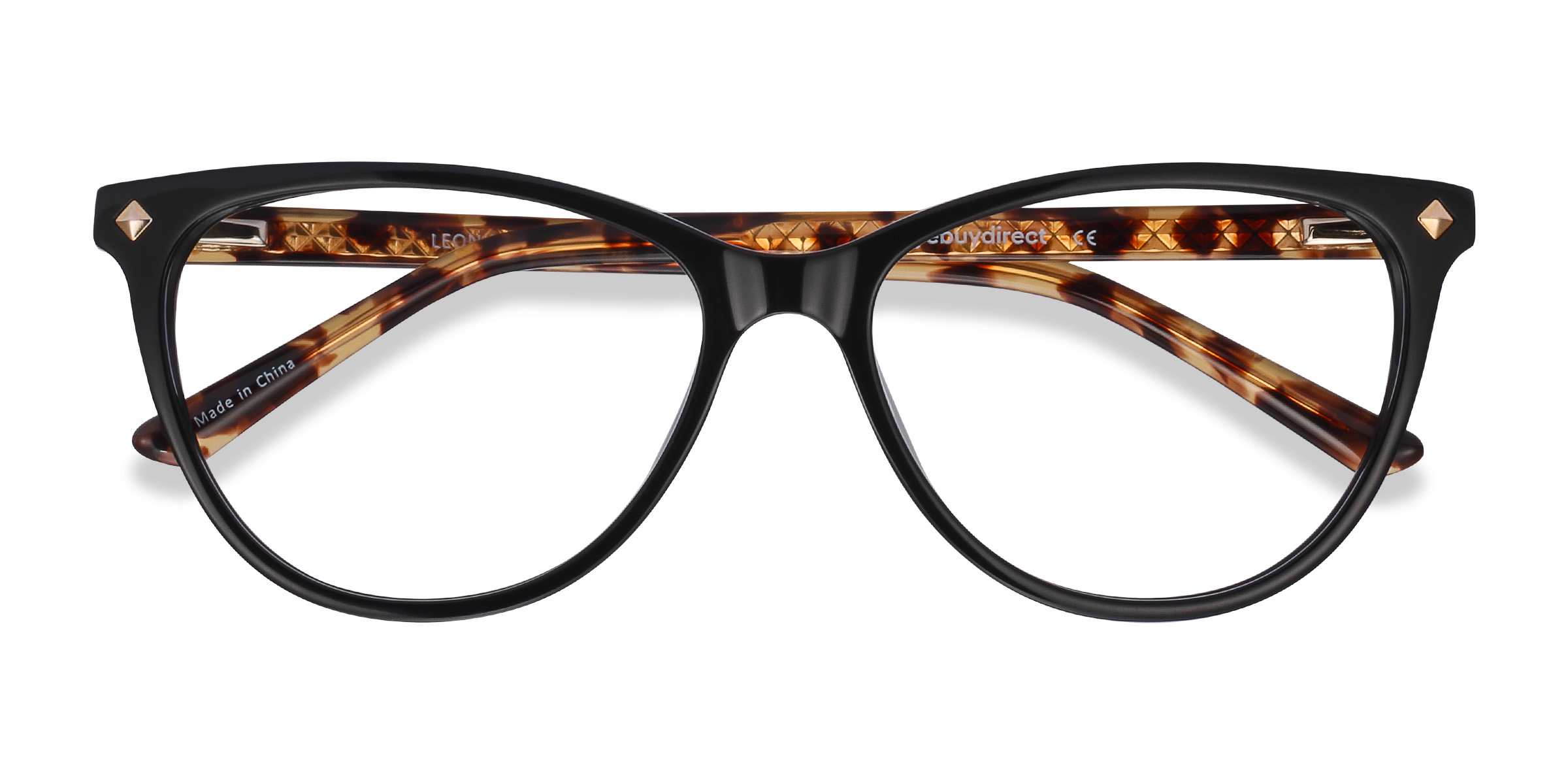 Black Tortoise Leonie -  Acétate Lunettes de vue