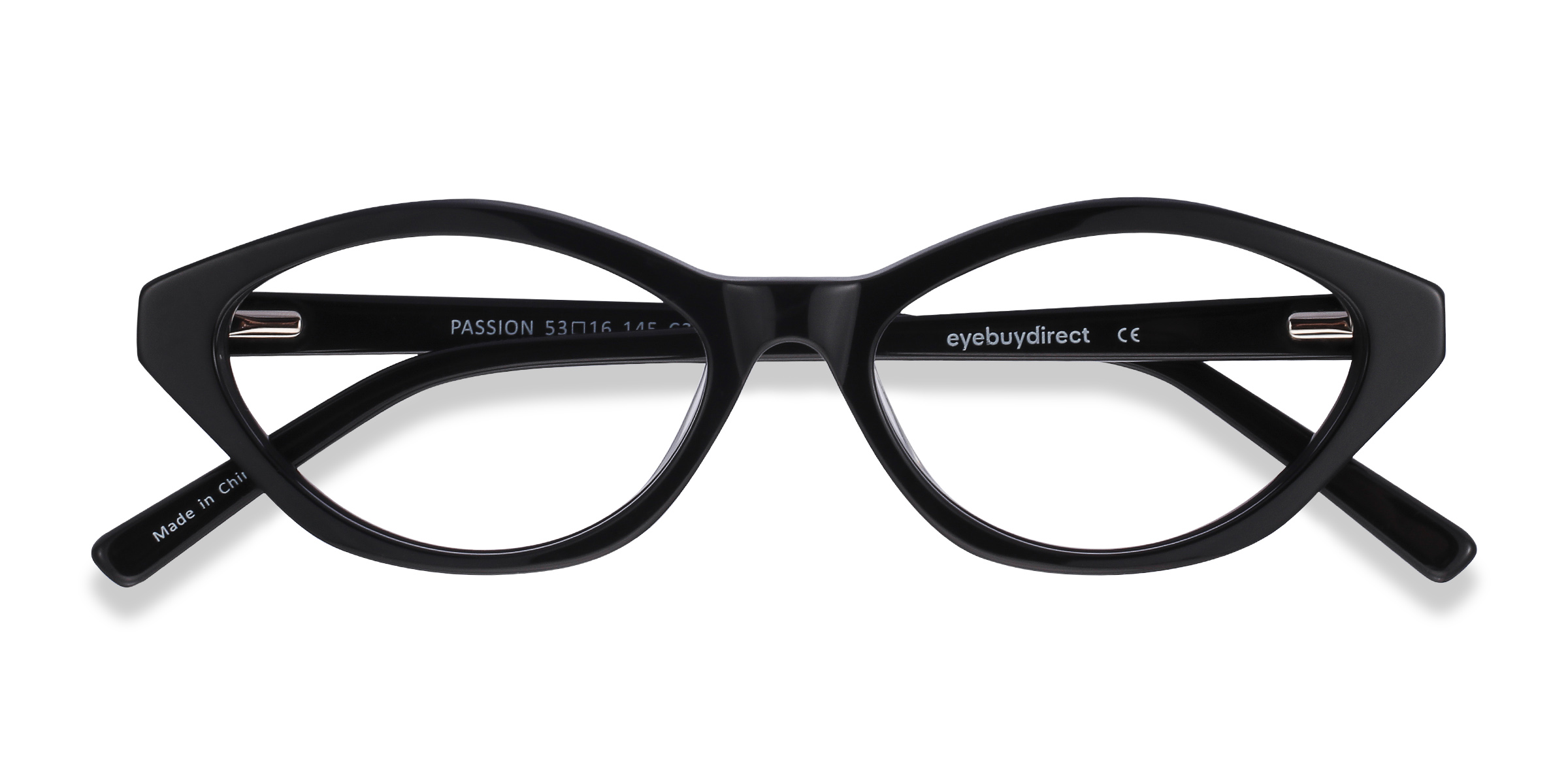 Black Passion -  Acetate Eyeglasses