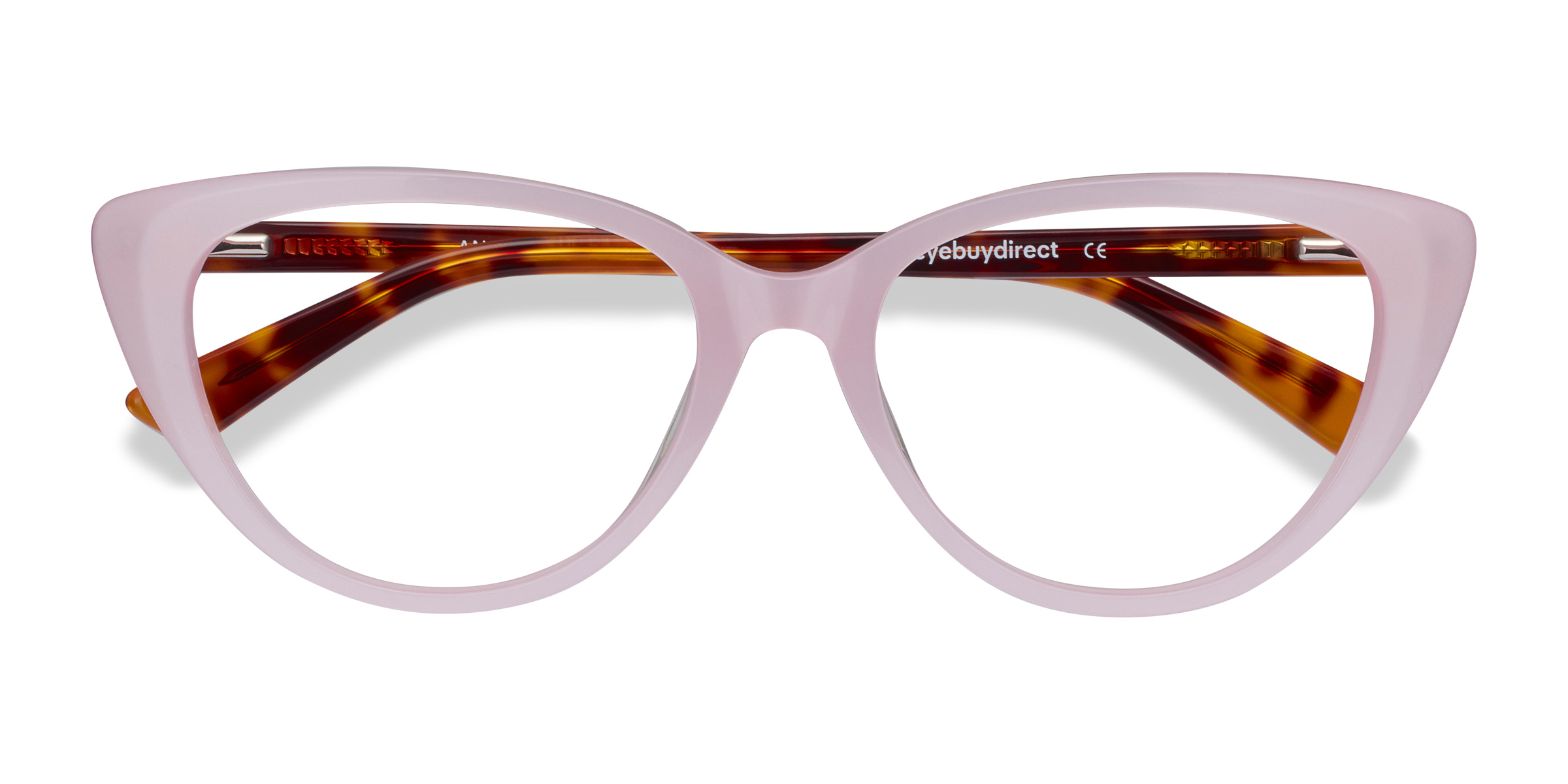 Iridescent Pink & Tortoise Anastasia -  Acétate Lunettes de vue