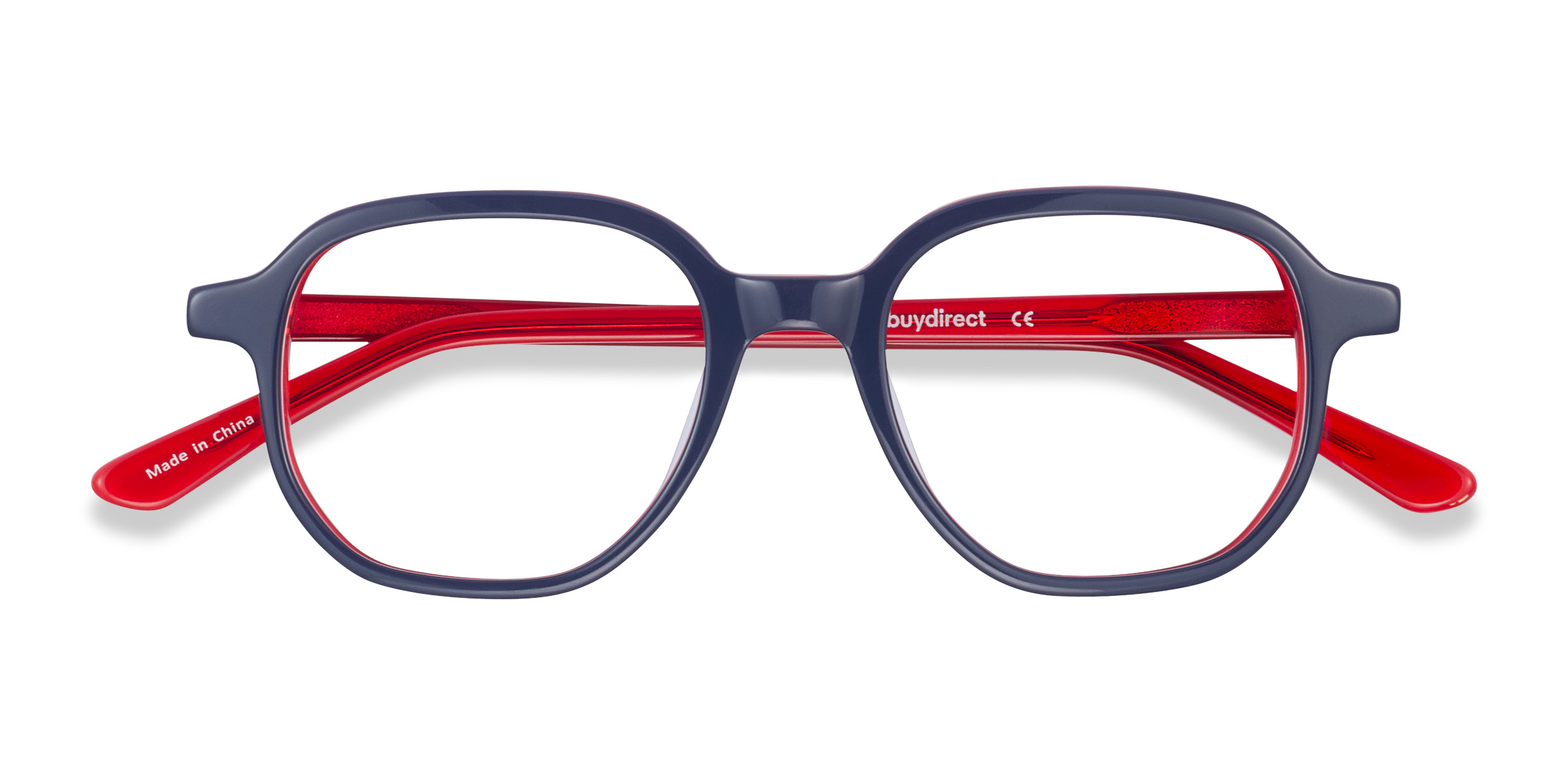 Navy & Red States -  Acétate Lunettes de vue