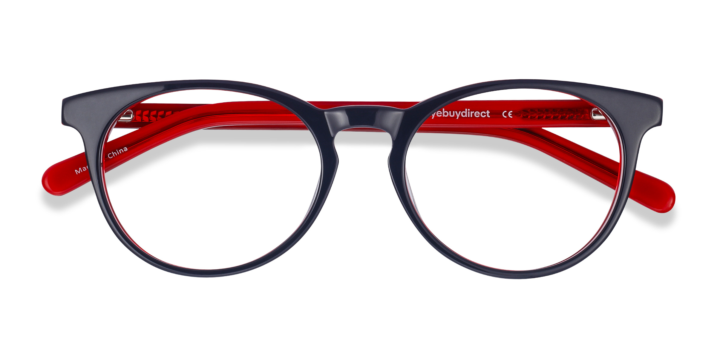 Navy & Red Tradition -  Acétate Lunettes de vue