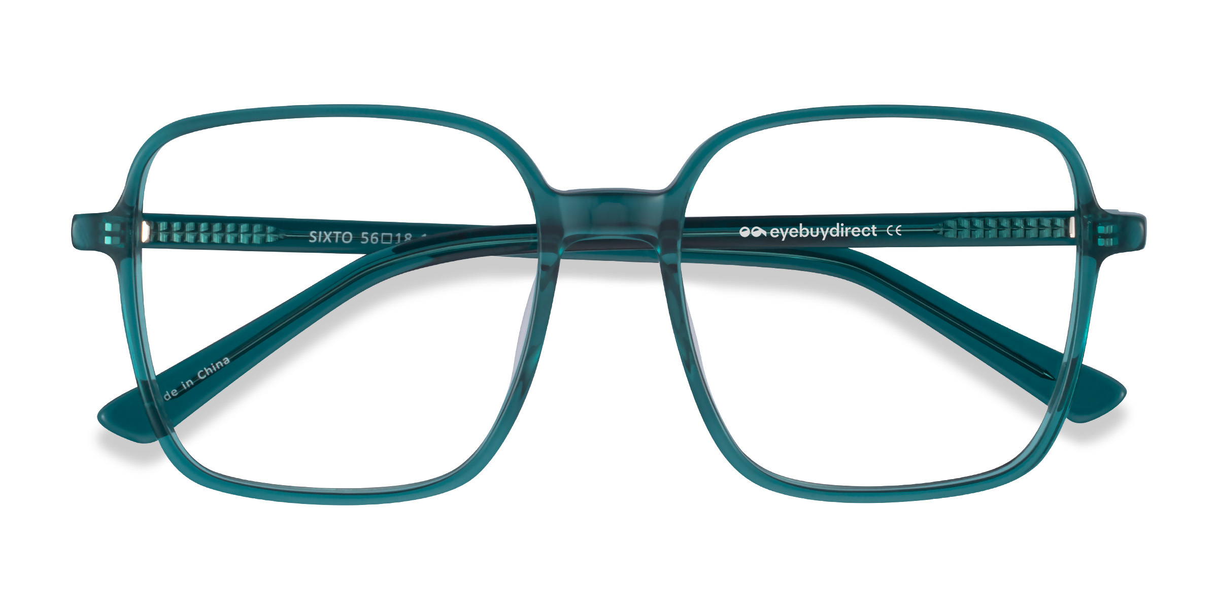 Teal Sixto -  Acetate Eyeglasses