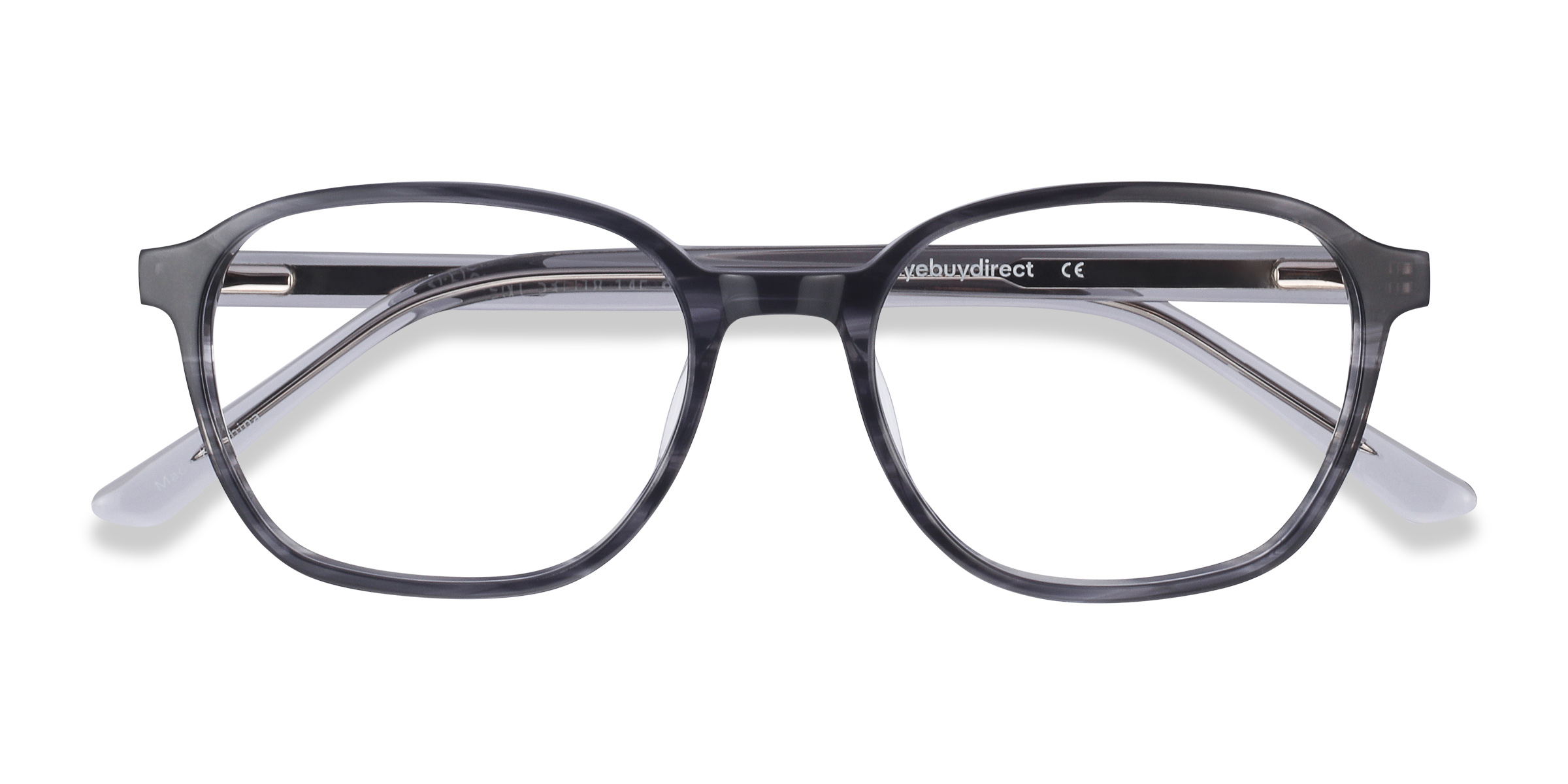 Black Striped Efficient -  Acétate Lunettes de vue