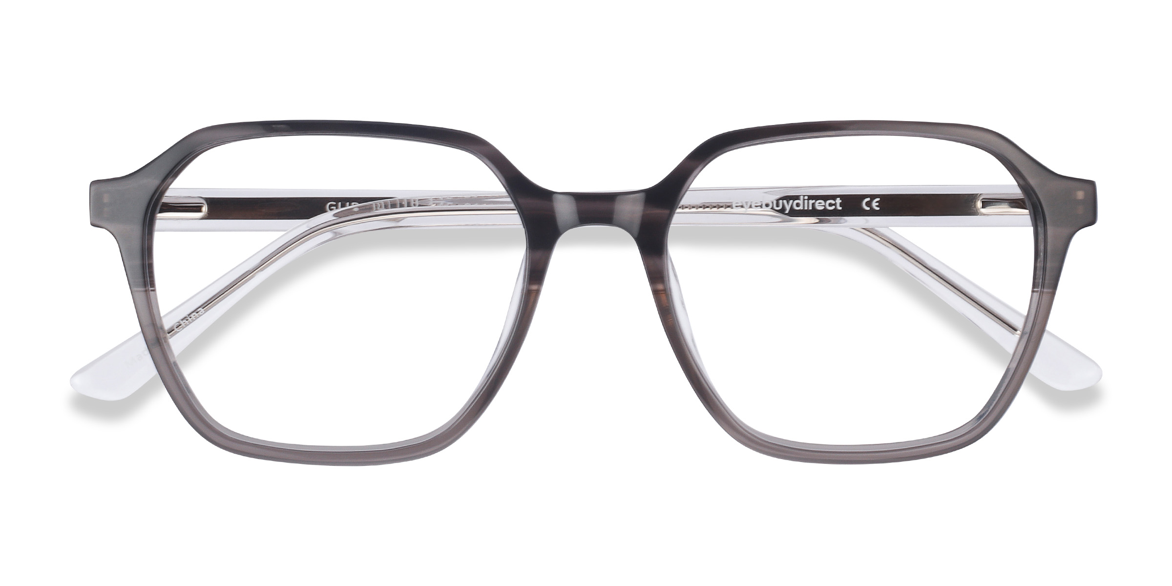 Black Striped Glib -  Acétate Lunettes de vue