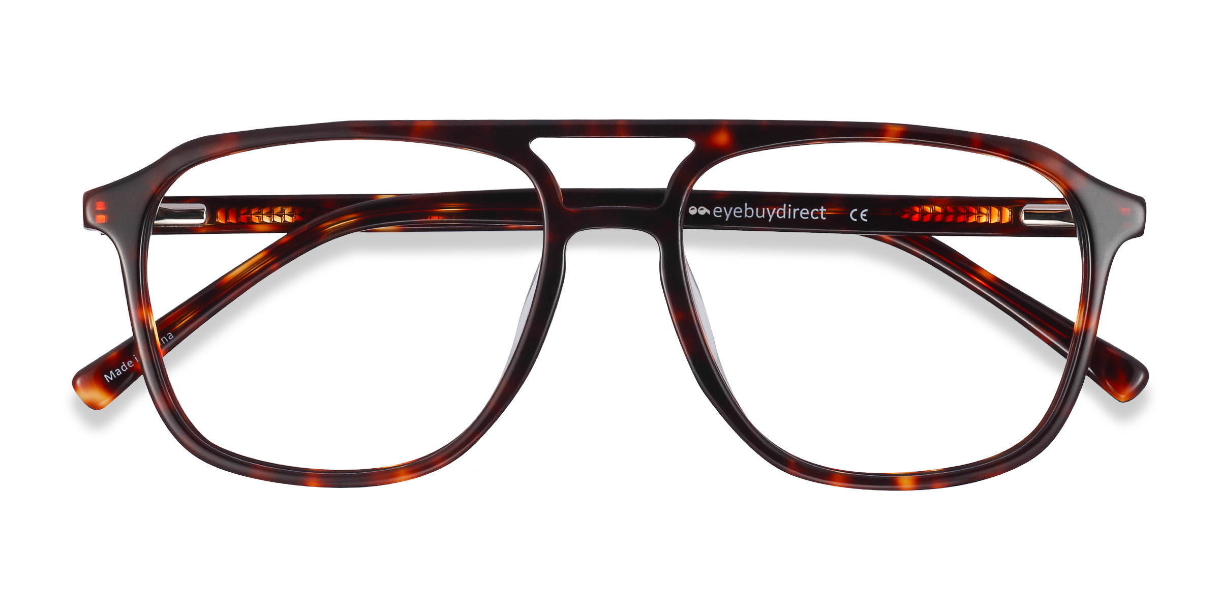Tortoise Effect -  Acetate Eyeglasses