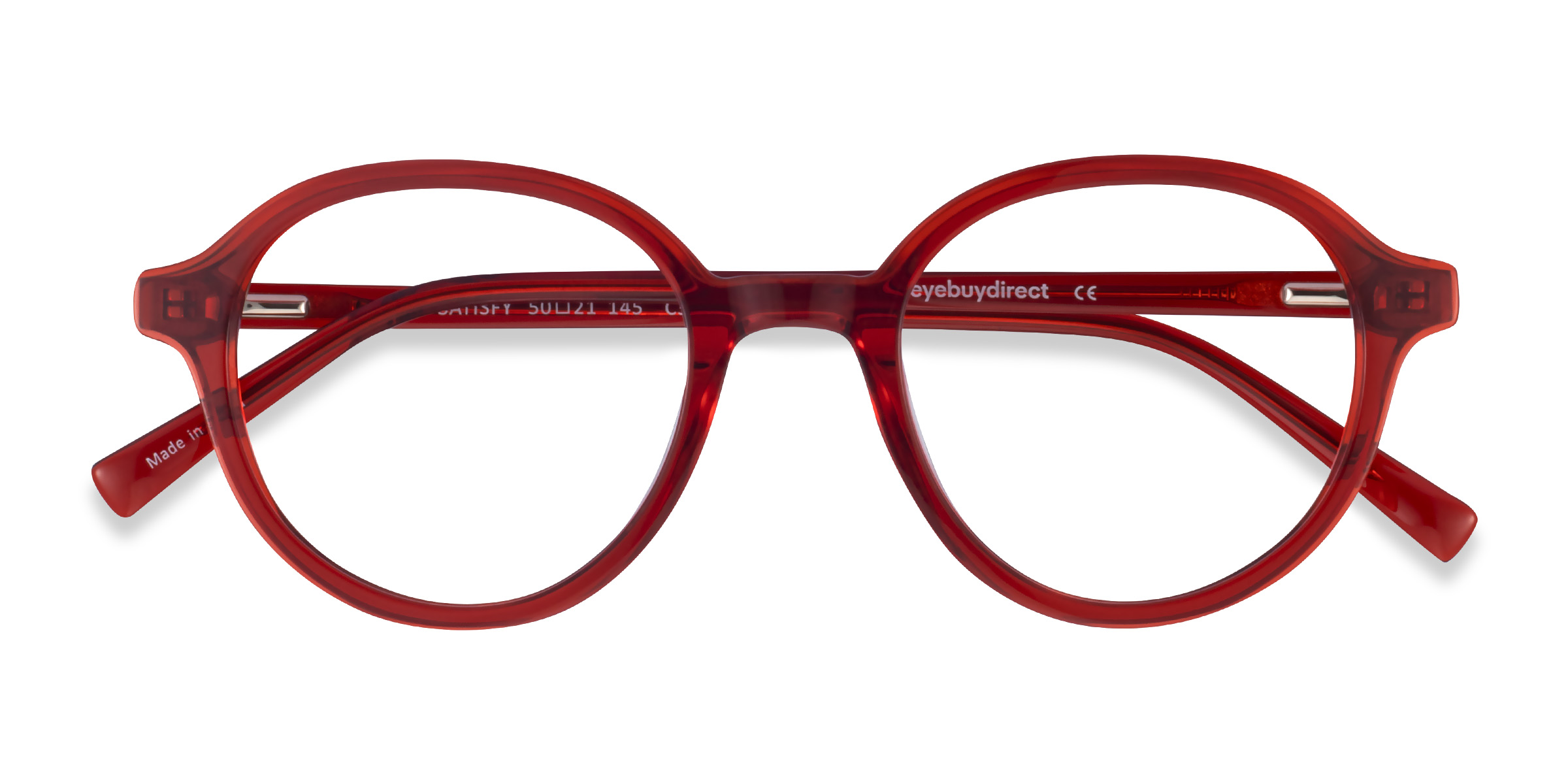 Clear Red Satisfy -  Acétate Lunettes de vue