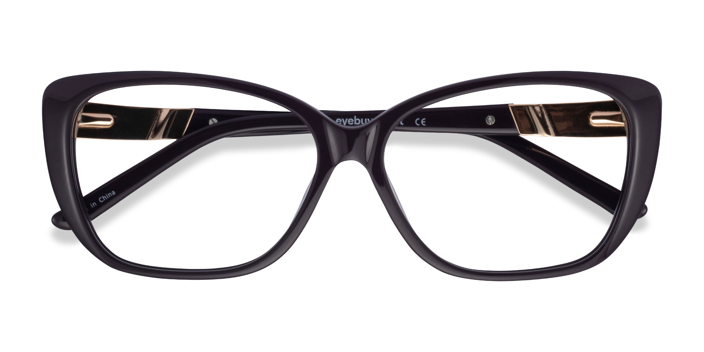 Violet Elegance -  Acétate Lunettes de vue