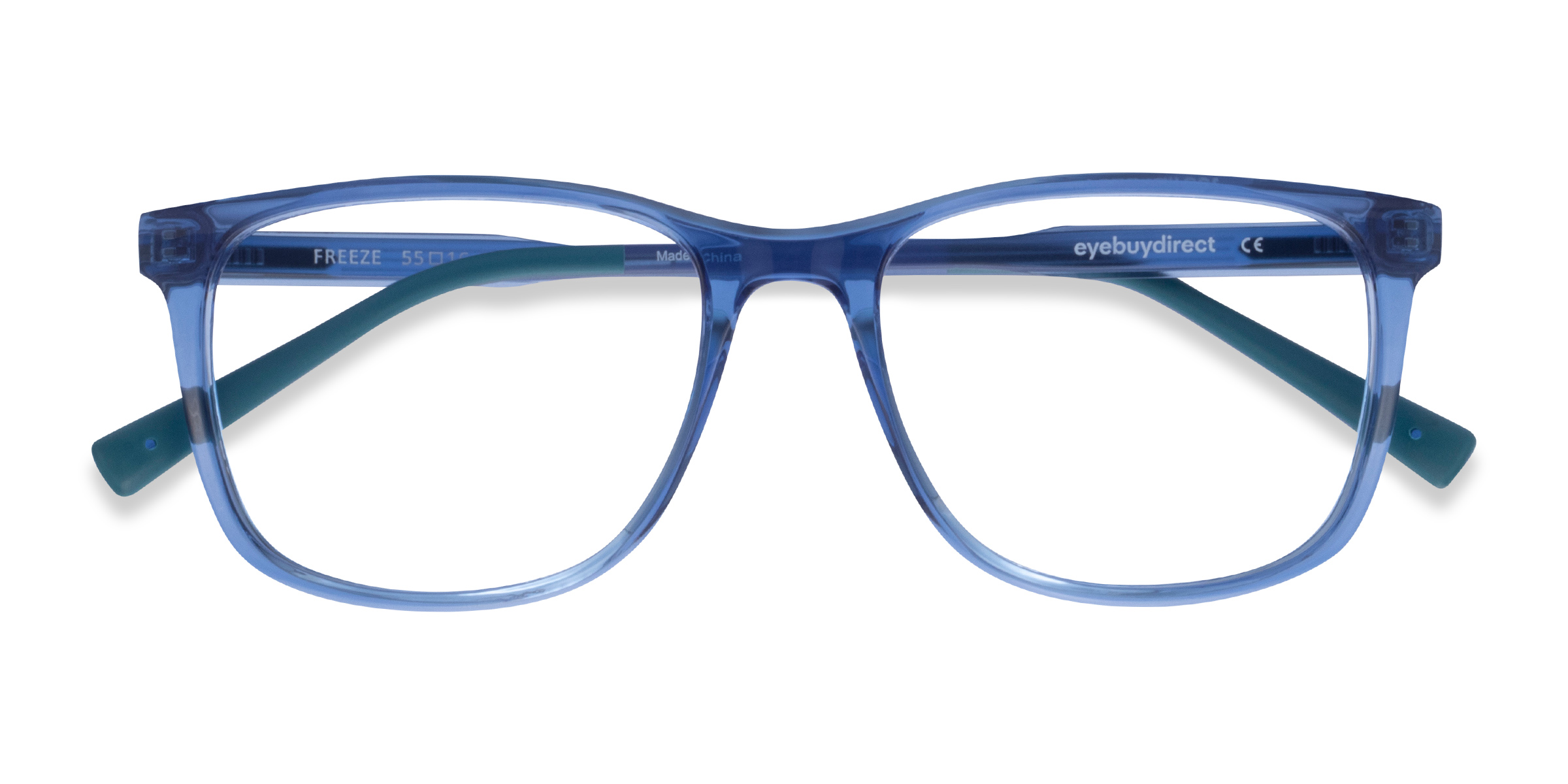Clear Blue Freeze -  Plastique Lunettes de vue
