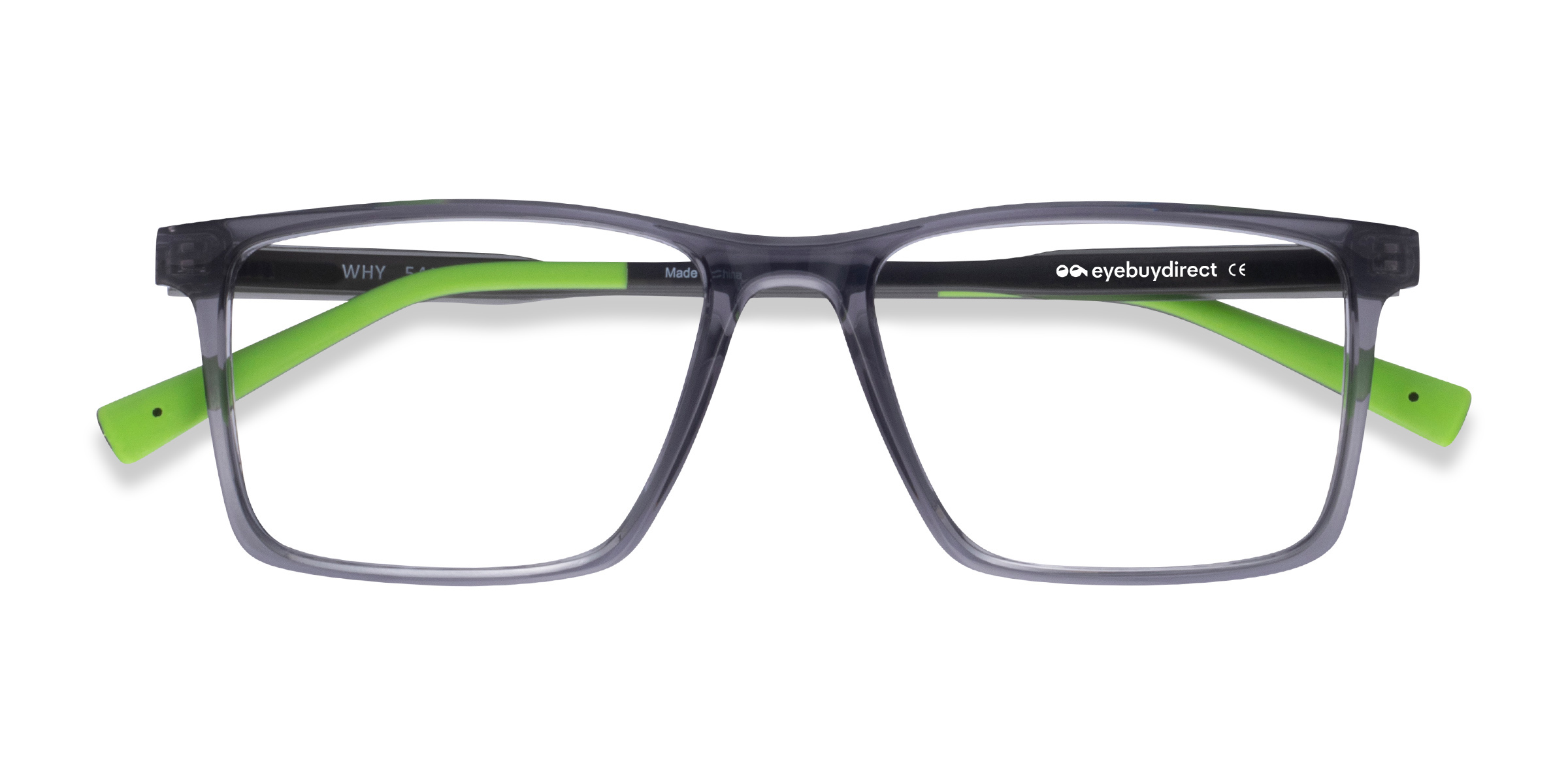 Gris Why -  Plastique Lunettes de vue