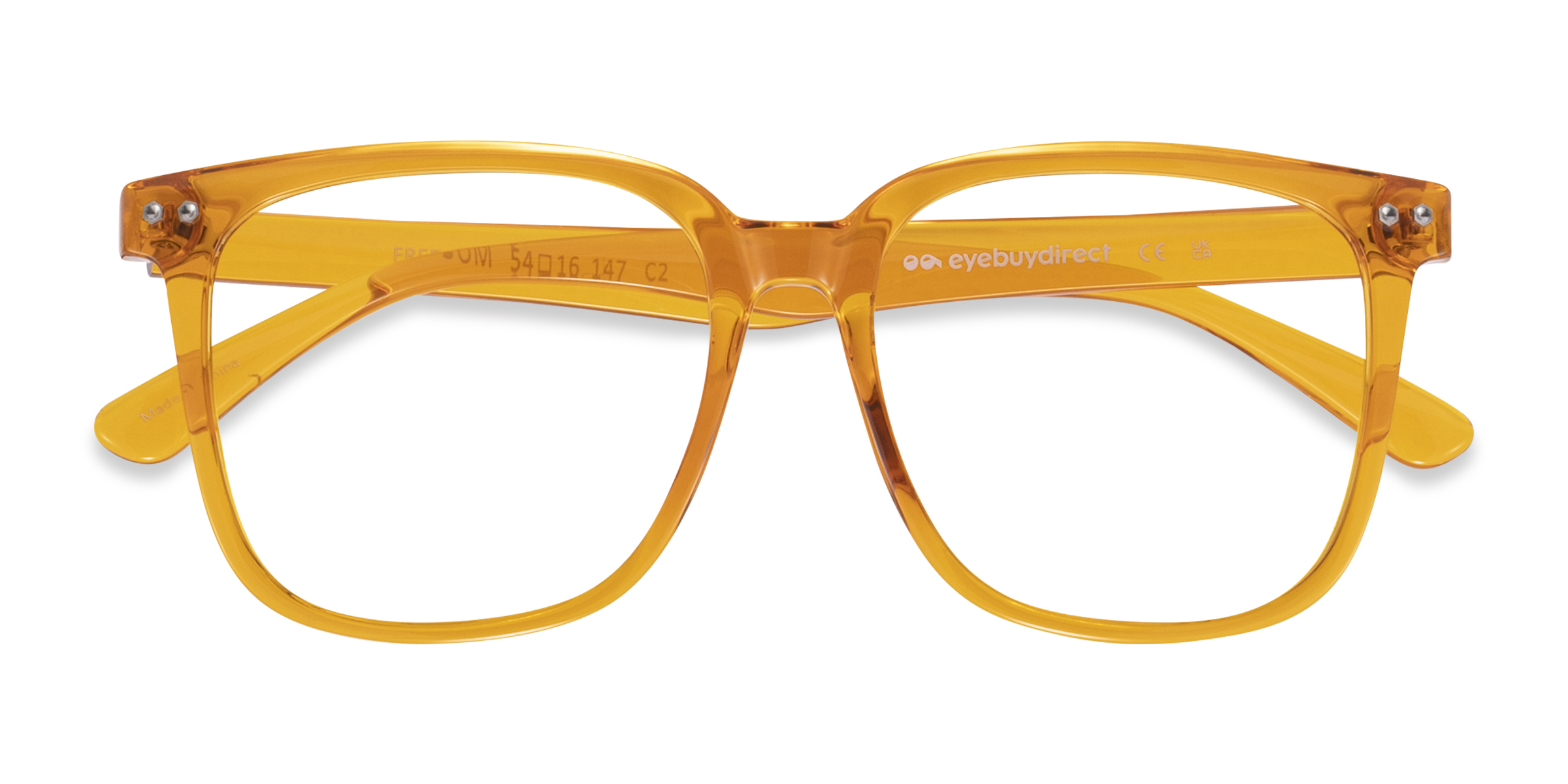 Clear Orange Freedom -  Plastique Lunettes de vue