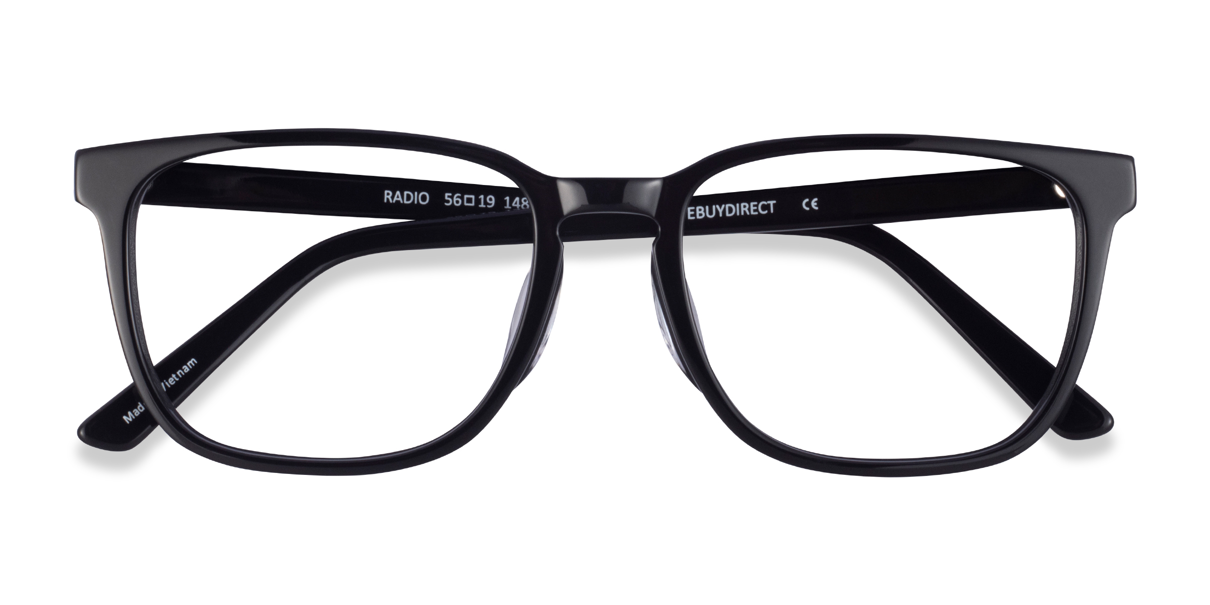 Noir Radio -  Acétate Lunettes de vue