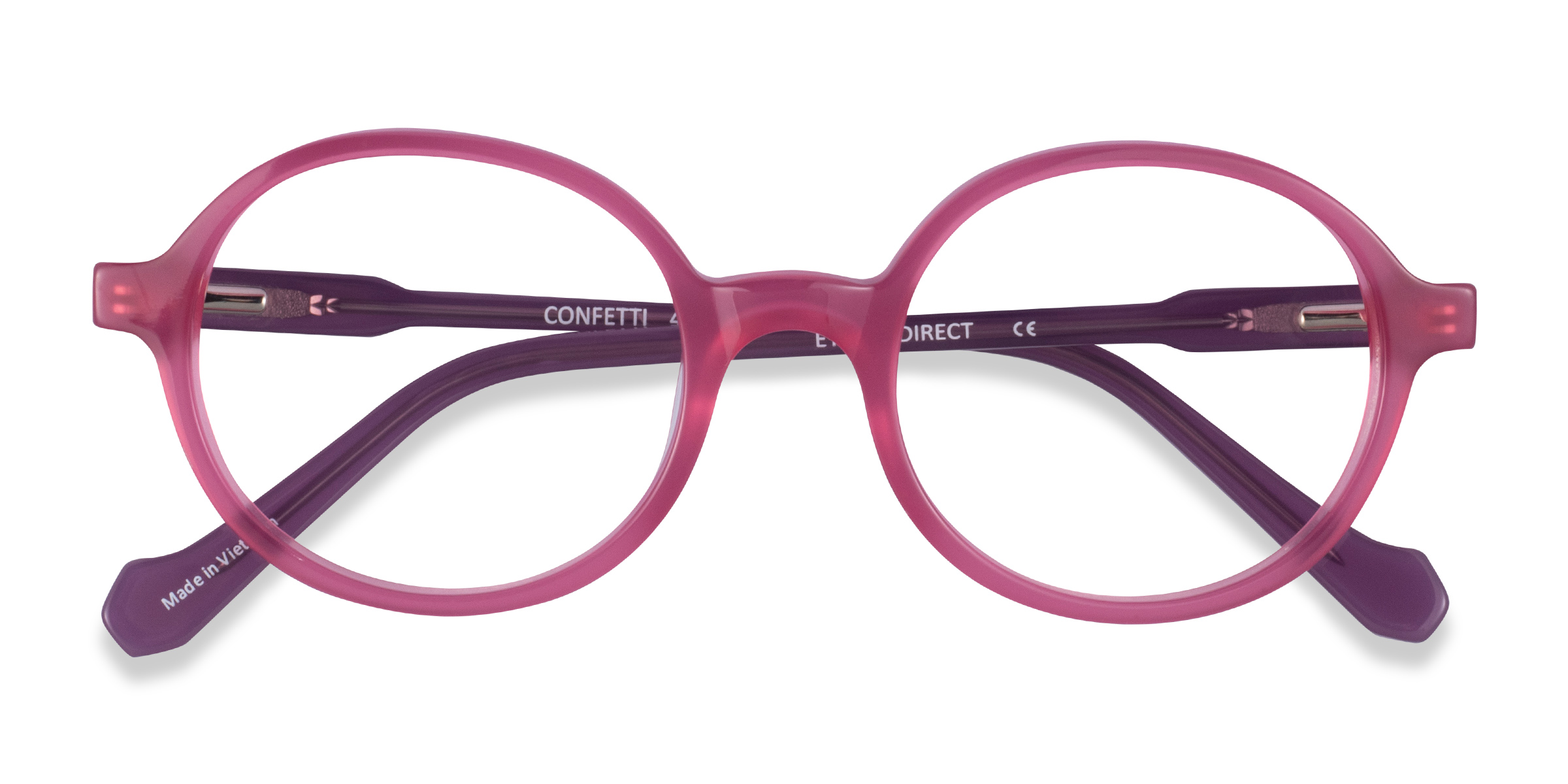 Pink Purple Confetti -  Acétate Lunettes de vue