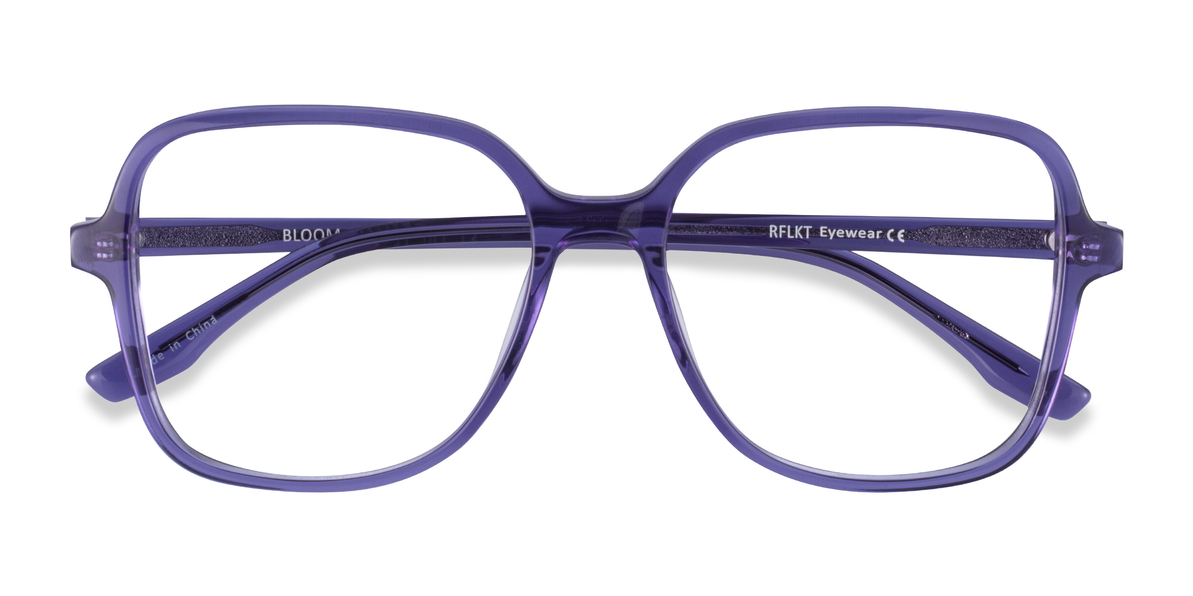 Clear Purple Bloom -  Acétate Lunettes de vue