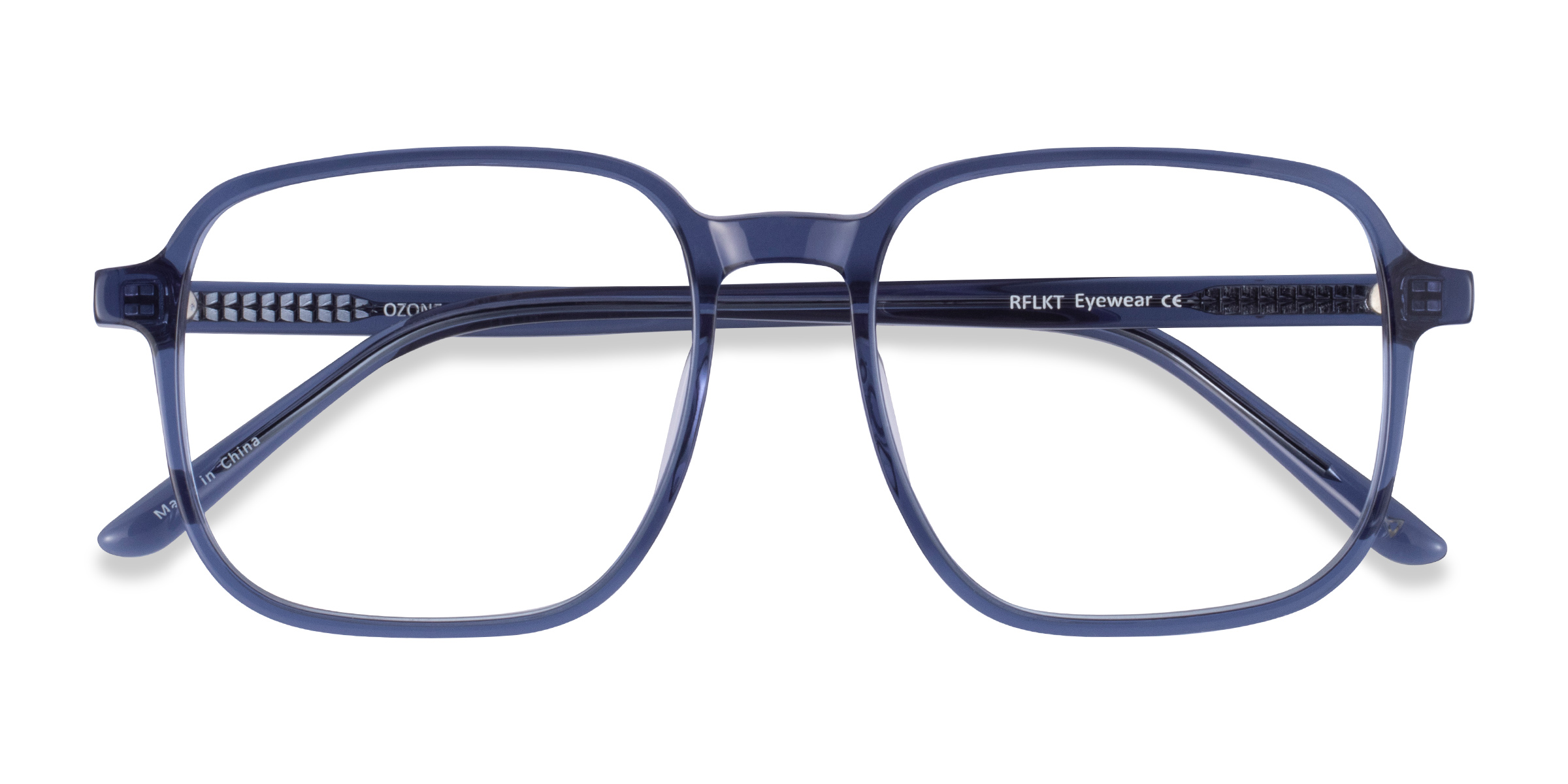 Clear Blue Ozone -  Acetate Eyeglasses