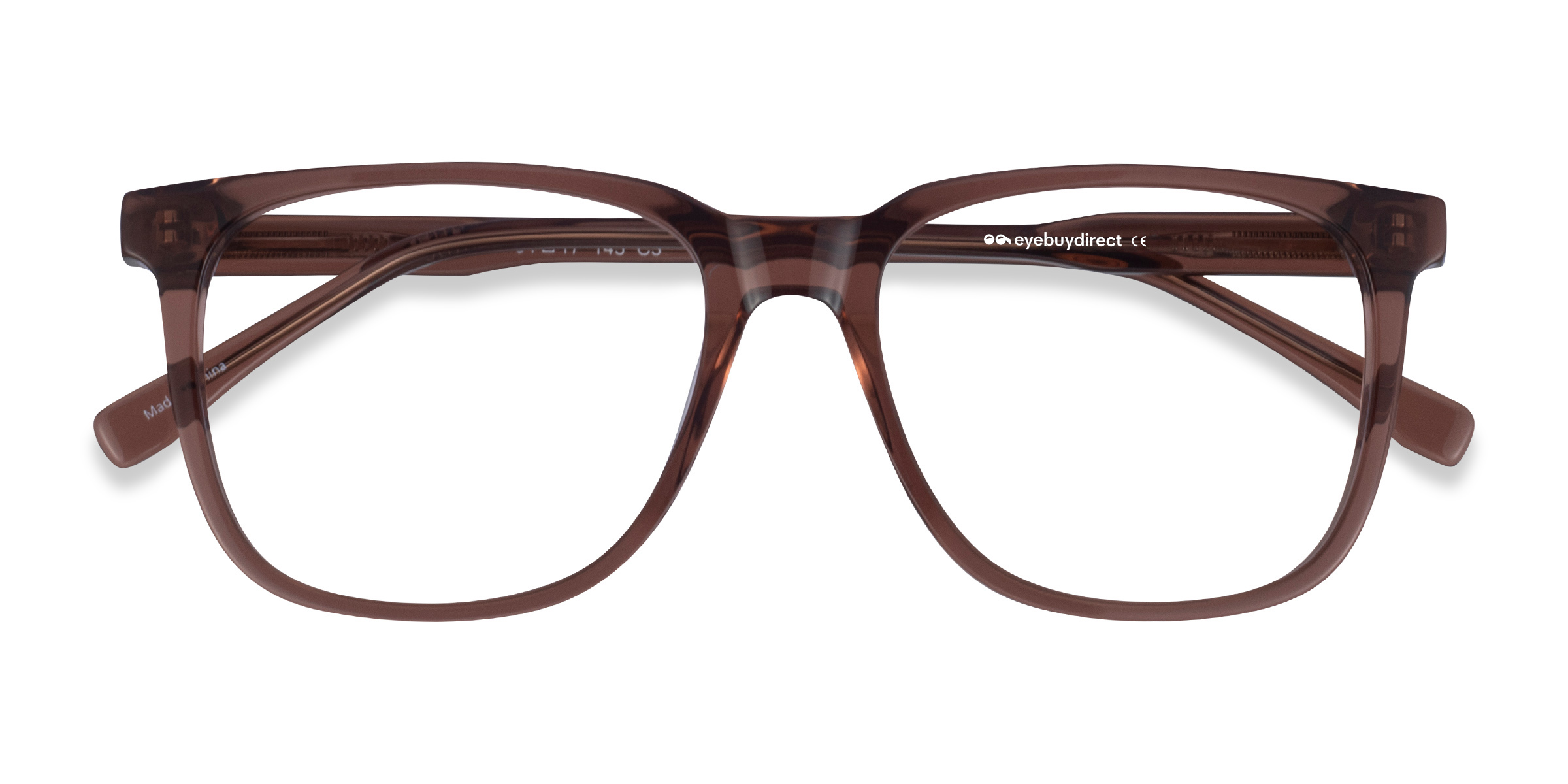 Clear Brown Latitude -  Acétate Lunettes de vue