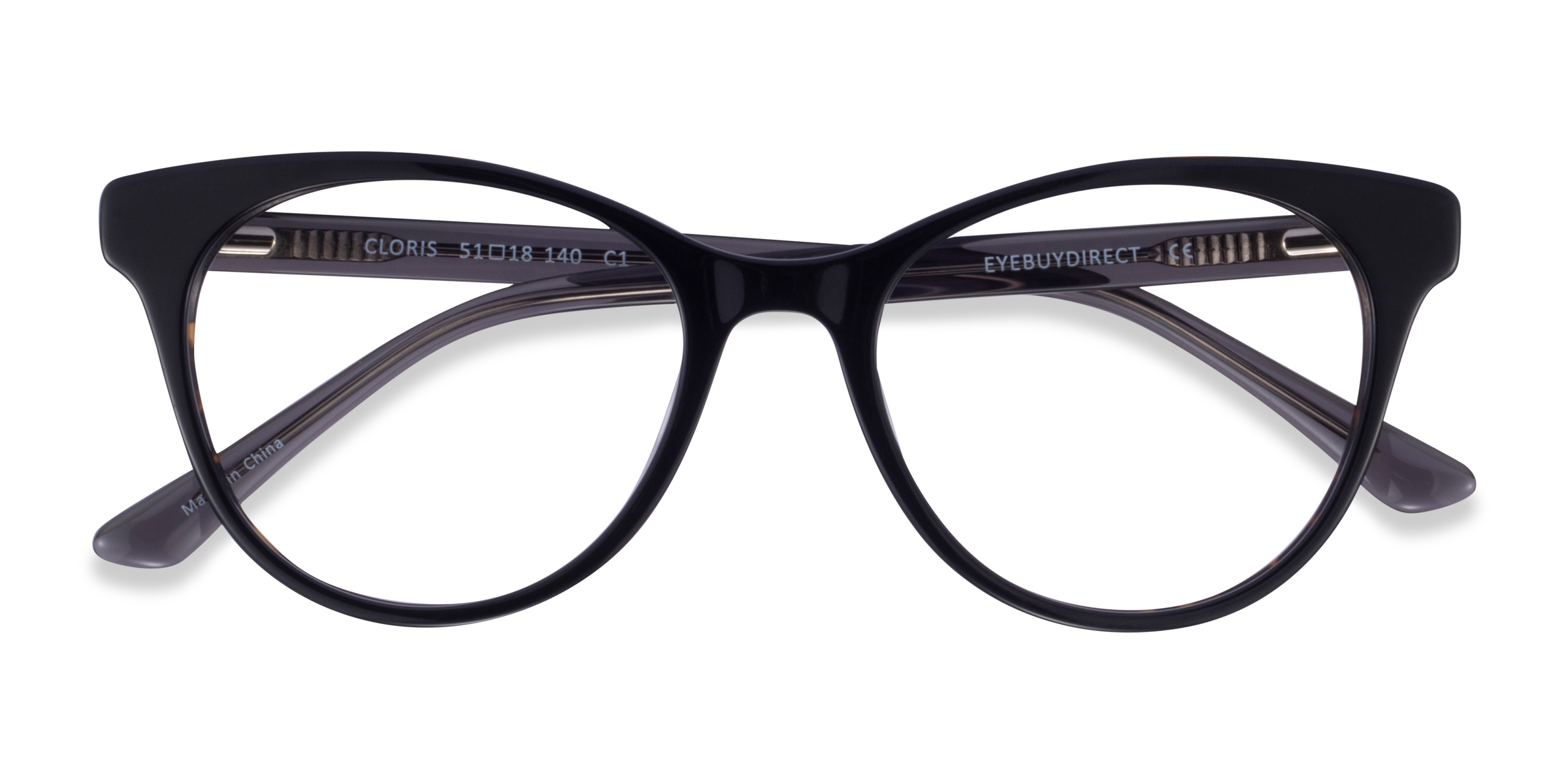Black Tortoise Cloris -  Acétate Lunettes de vue