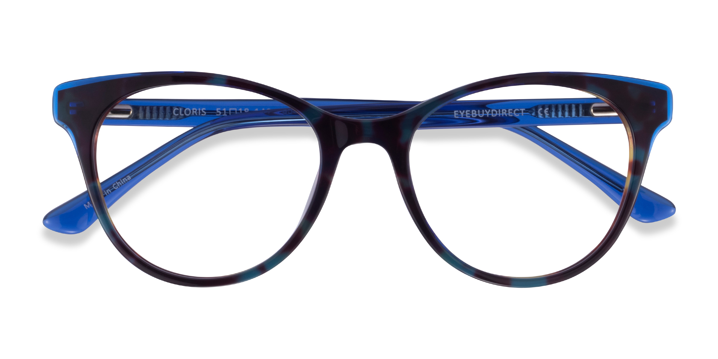 Blue Tortoise Cloris -  Acétate Lunettes de vue