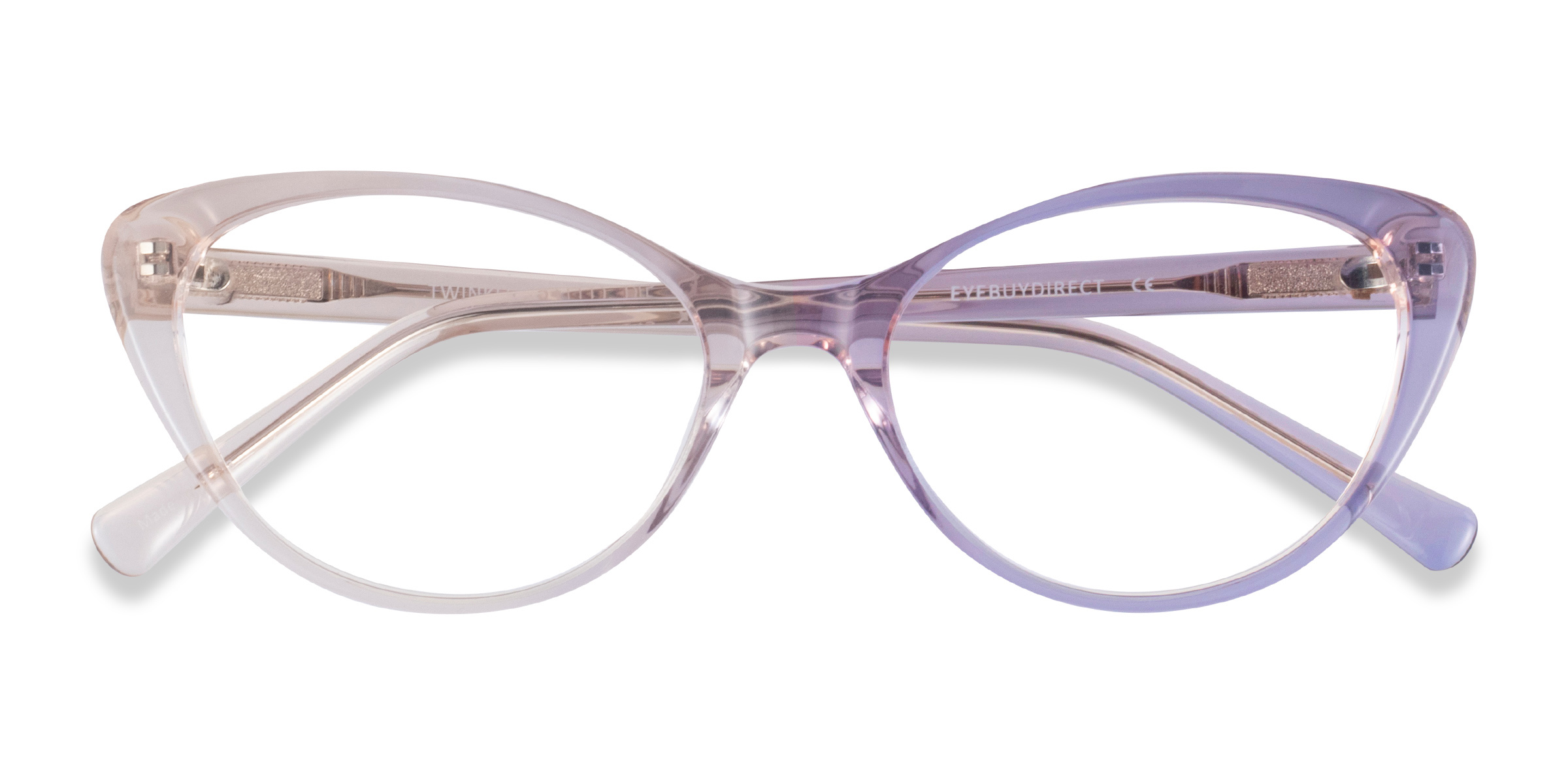 Clear Brown Twinkle - Acétate Lunettes de vue
