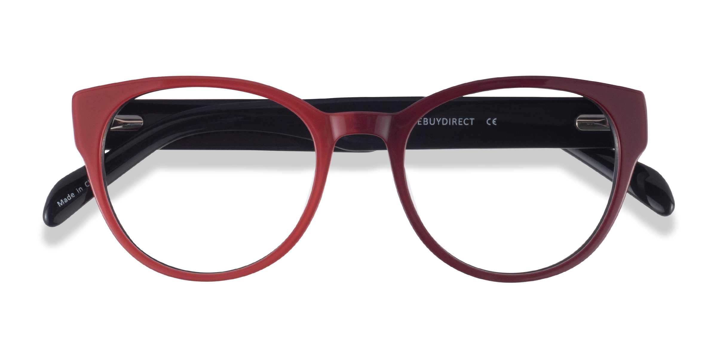 Rouge Sarah -  Acétate Lunettes de vue