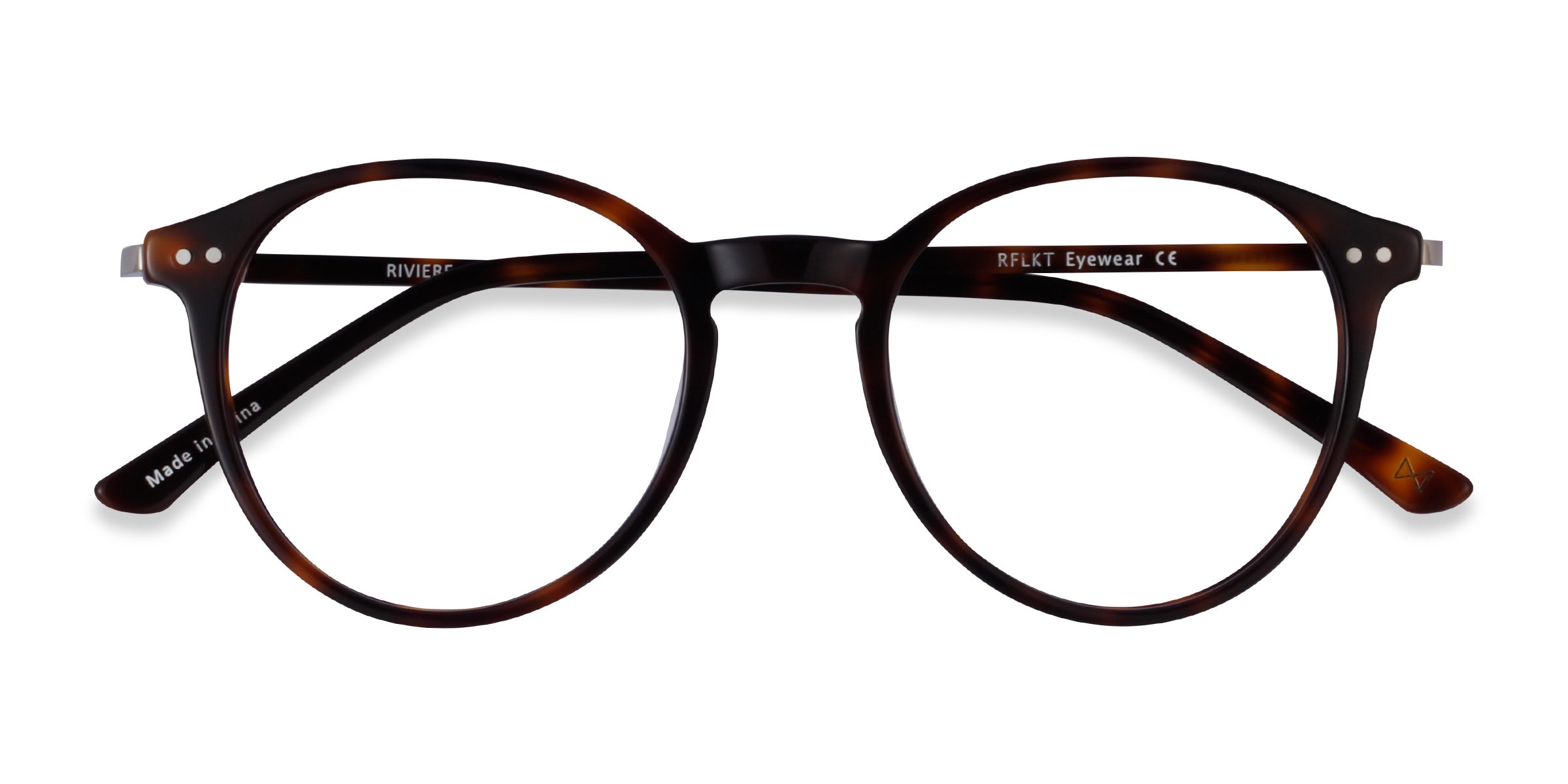 Tortoise Riviere -  Acetate Eyeglasses