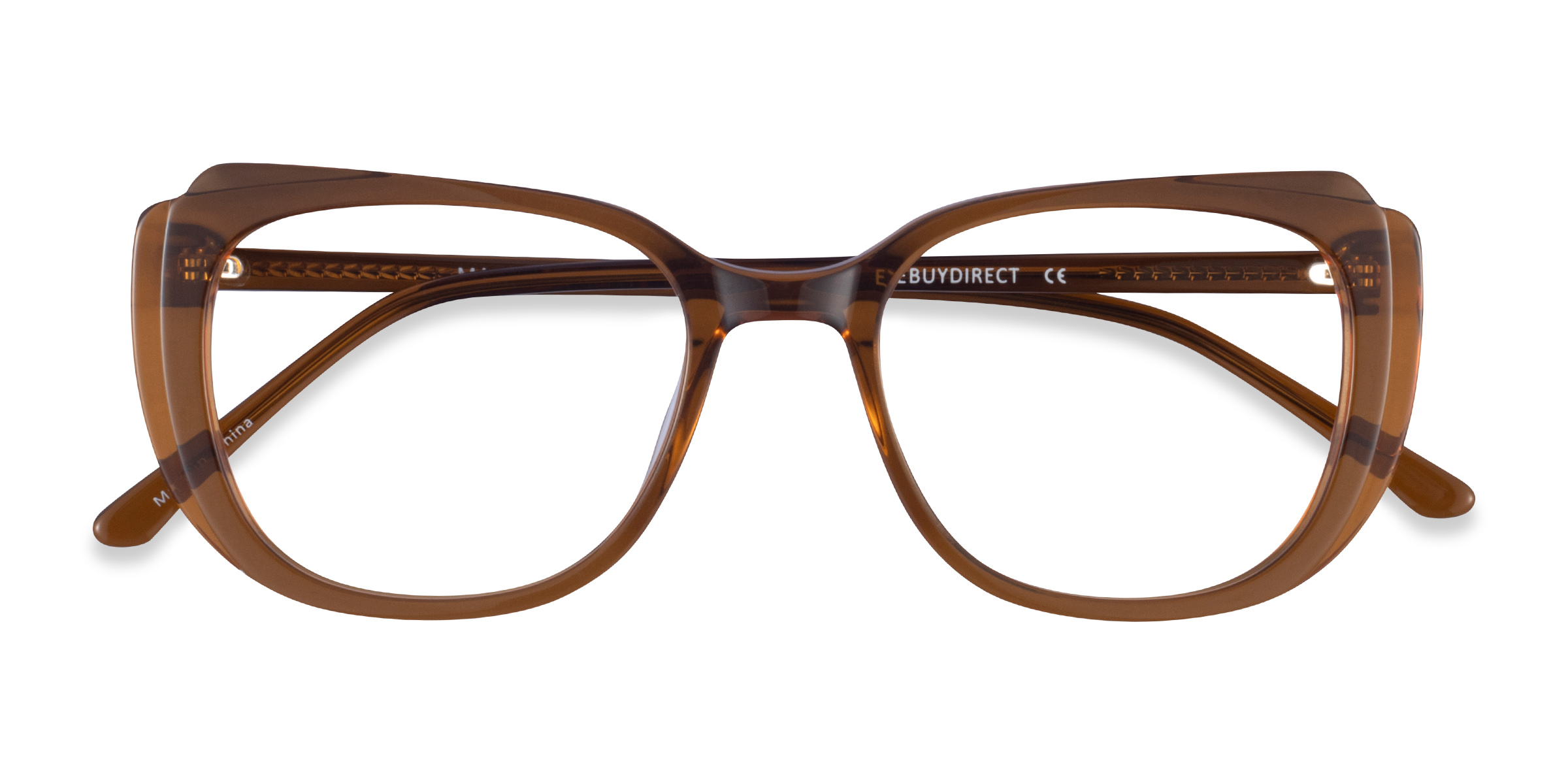 Clear Brown Magnolia -  Acétate Lunettes de vue