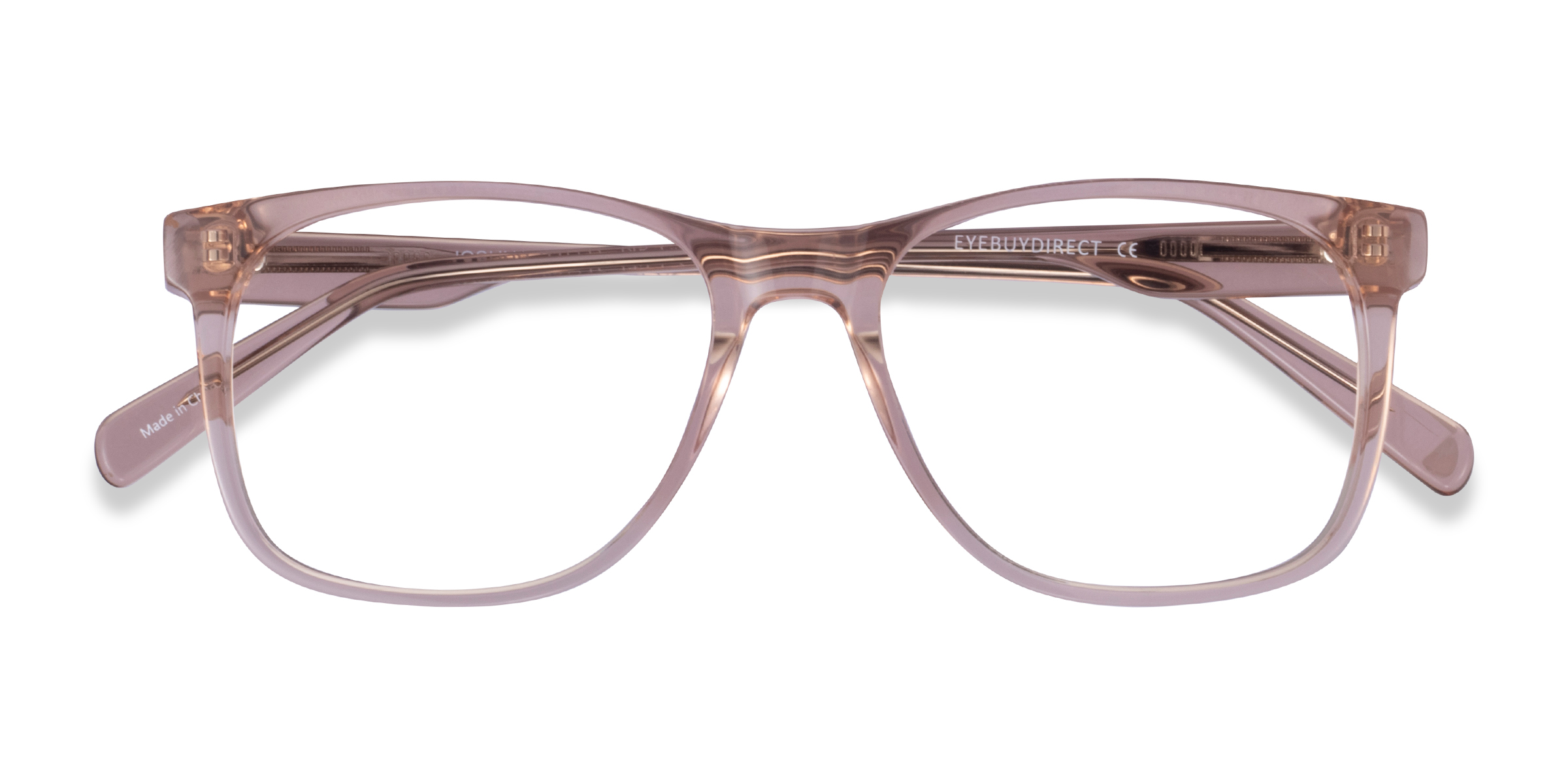 Clear Light Brown Joshua -  Acétate Lunettes de vue