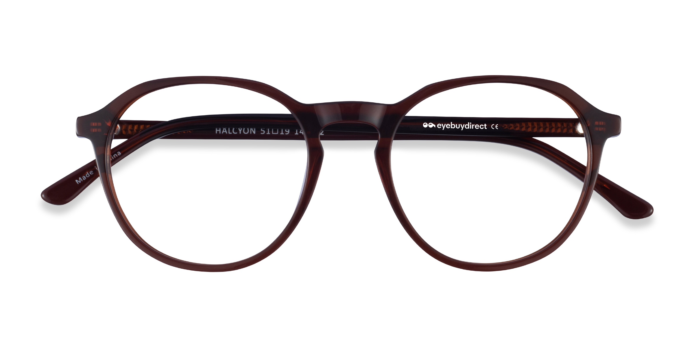 Marron foncé Halcyon -  Acétate Lunettes de vue